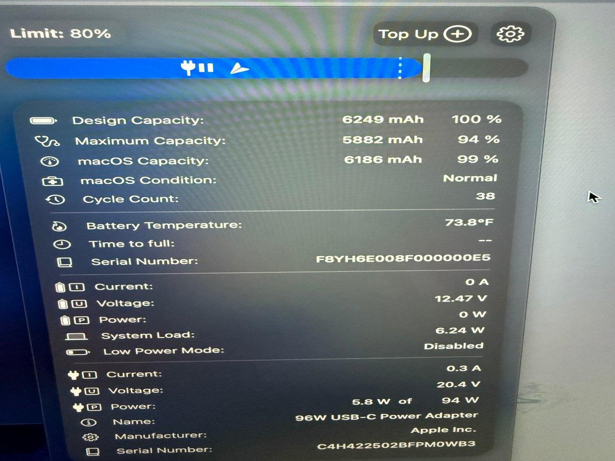 Apple Macbook Pro M3 Pro 18 Gb RAM 1 Tb SSD