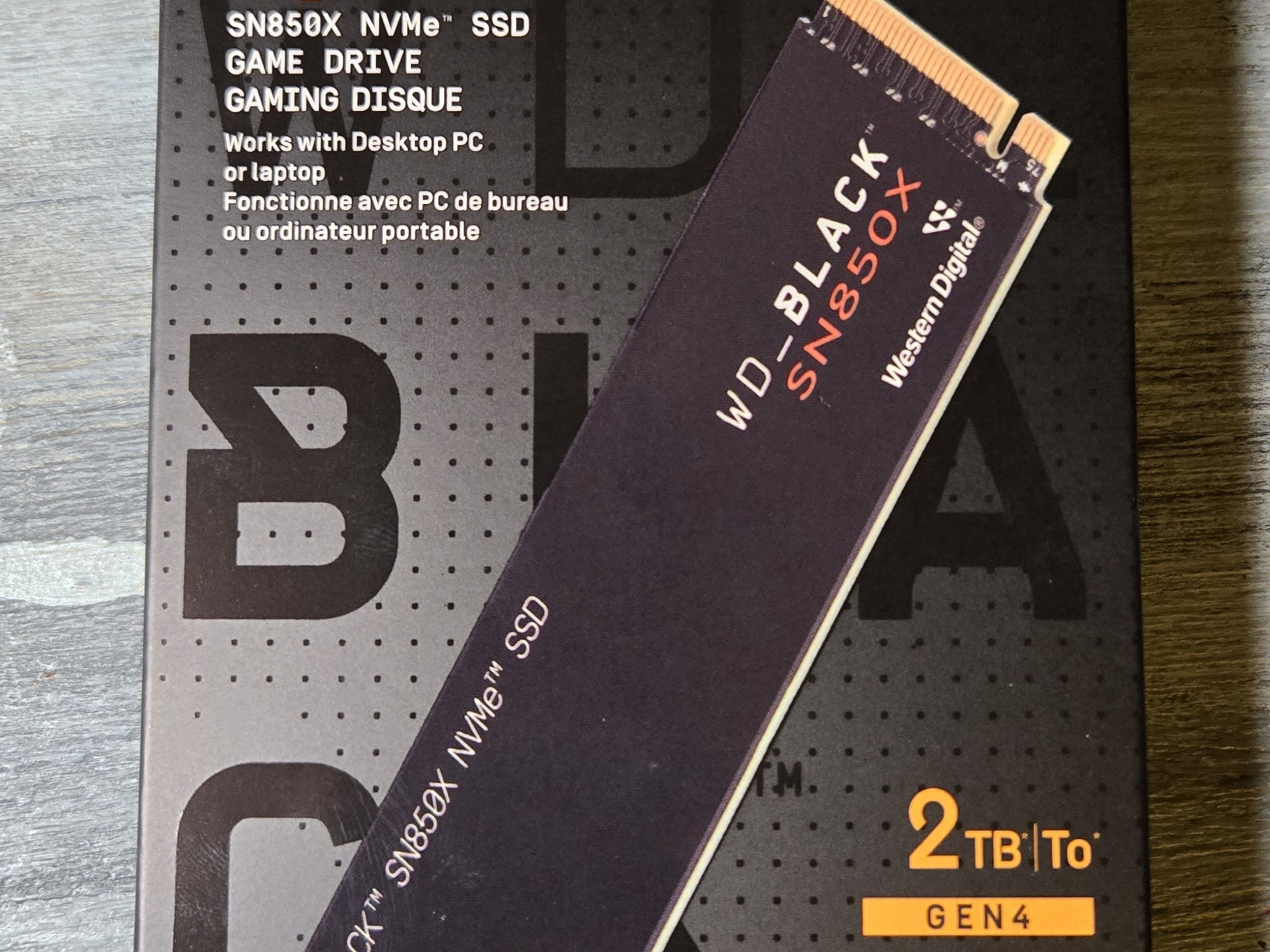 *New Unopened* 2tb WD Black SN850X