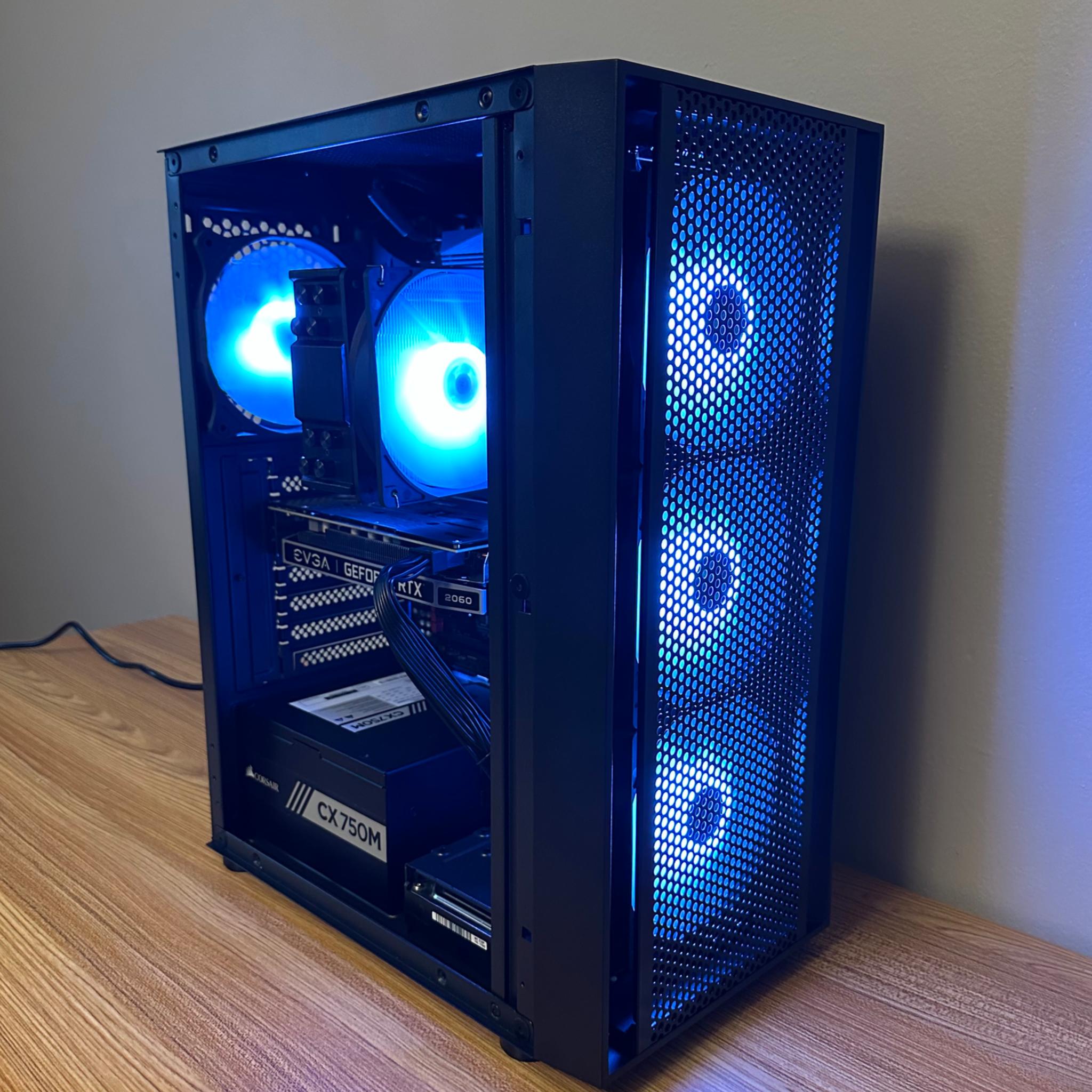 Budget RTX Gaming PC RTX 2060 Ryzen 7 16GB RAM 1TB HDD + NVMe SSD WiFi aRGB NEW