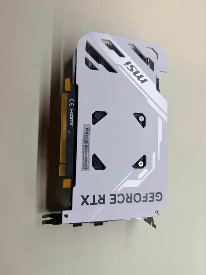 MSI GeForce RTX 4060 Ventus 2X White 8GB OC Graphics Card
