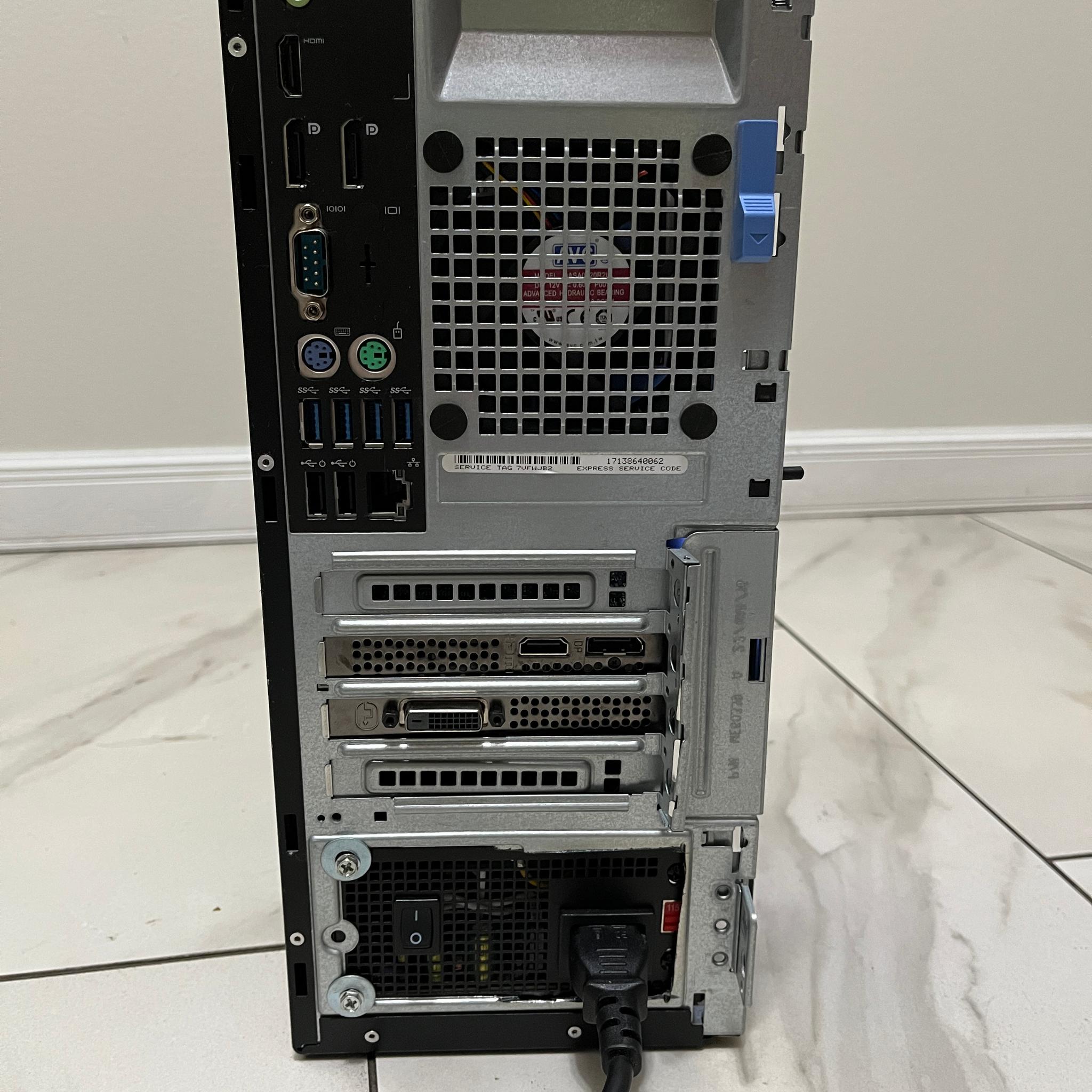 NVIDIA RTX 2060 SUPER, Intel i7-6700, 16GB RAM, 750GB Storage