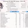 Samsung 840 PRO 256GB SSD Tested Working 98% Health SATA