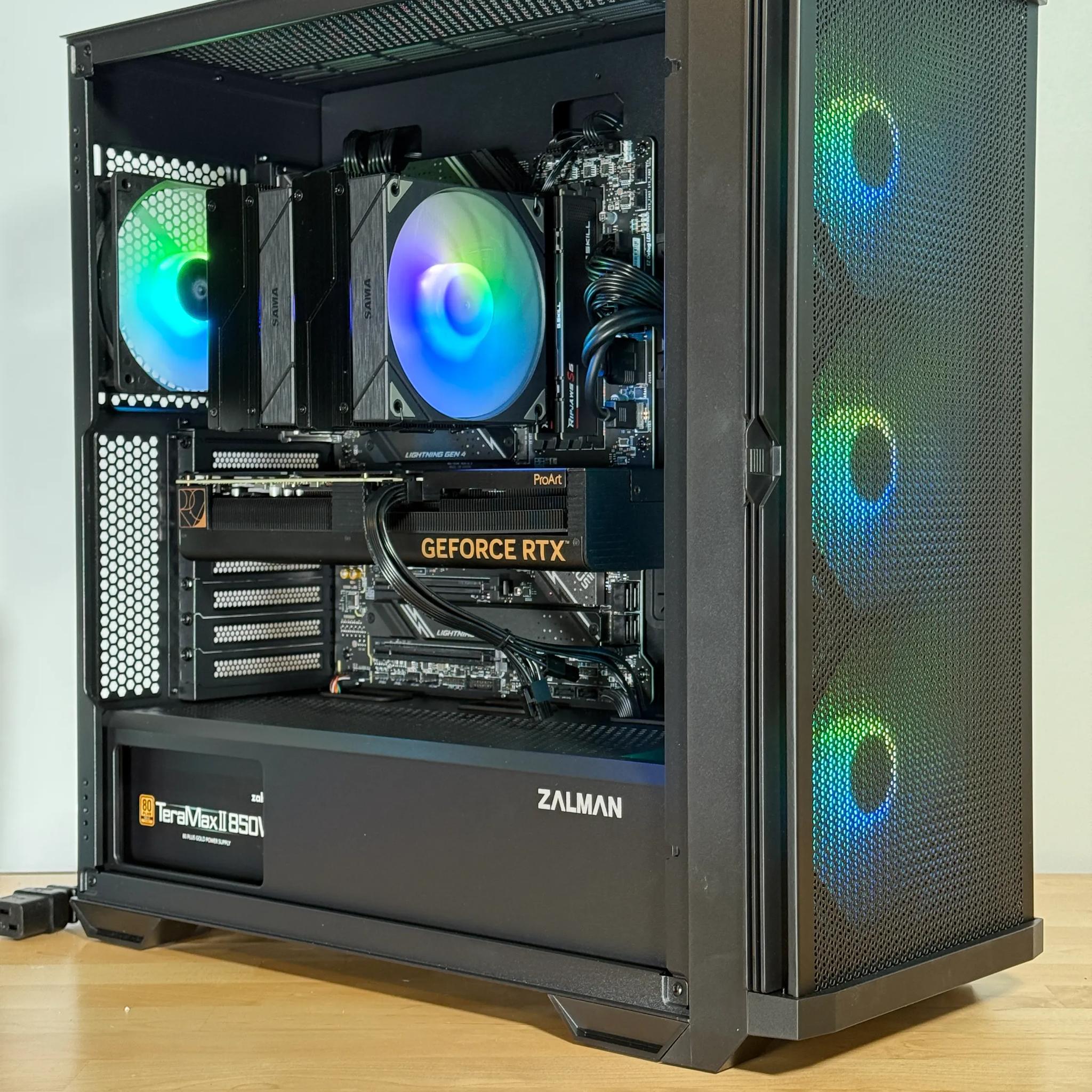 RTX 4070 Intel Core i7 12700k Gaming PC