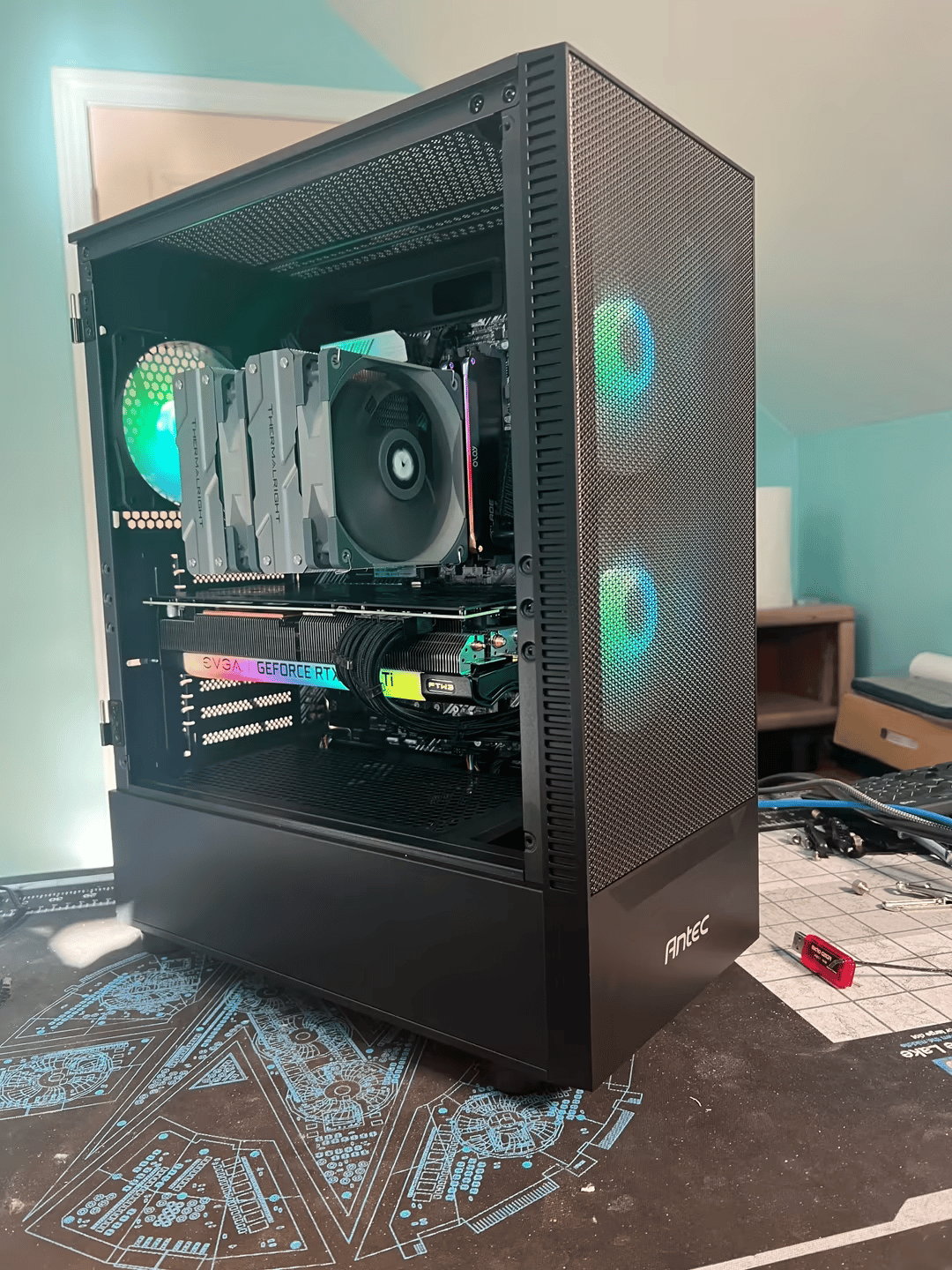 "The Bouncer" RTX 3070ti Ryzen 5800x PC