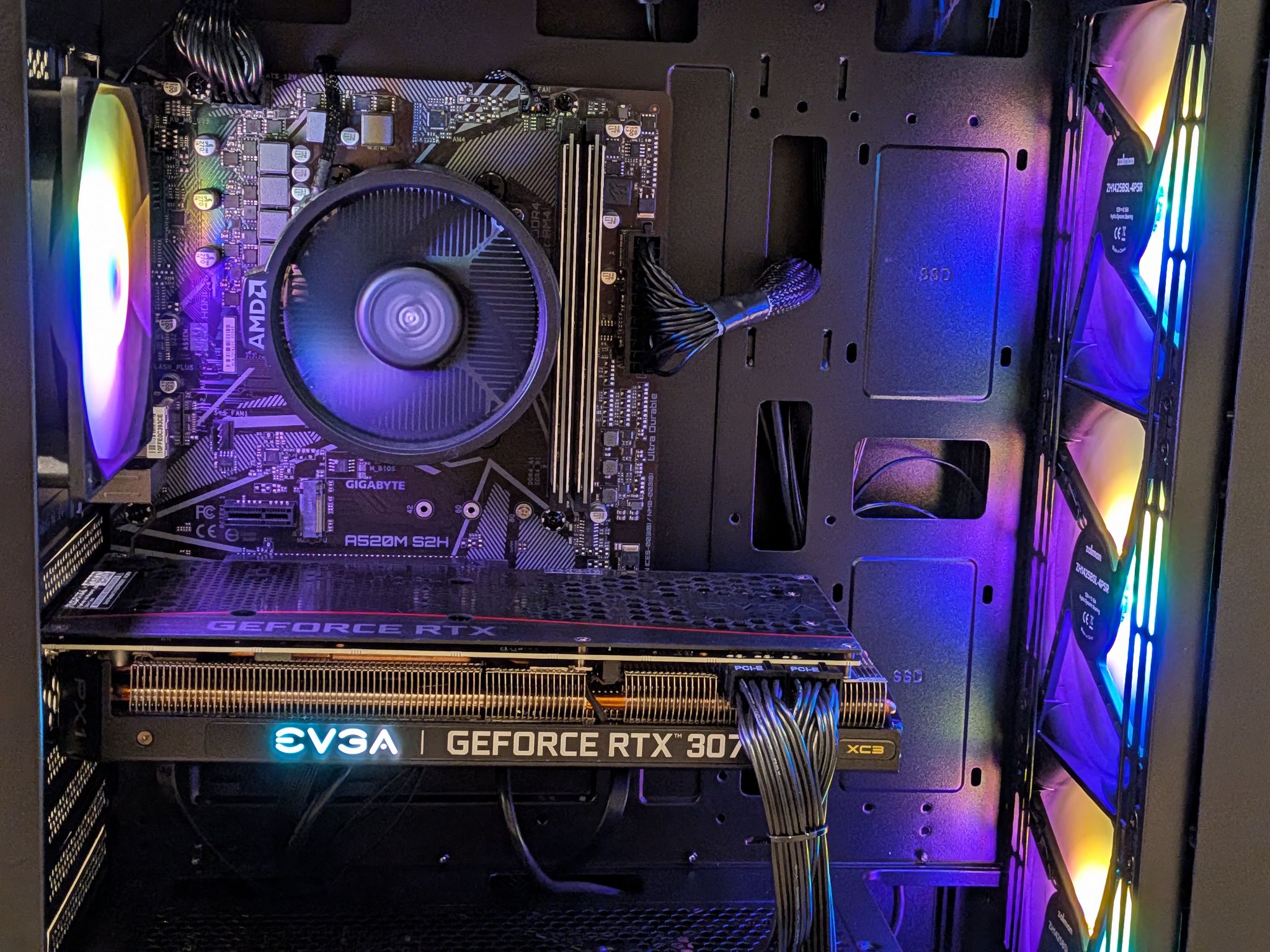 🔥 GeForce RTX 3070 Ti Custom Gaming PC - Ryzen 5 5600G, 16GB RAM, 1TB SSD, WIFI, Win 11 Pro