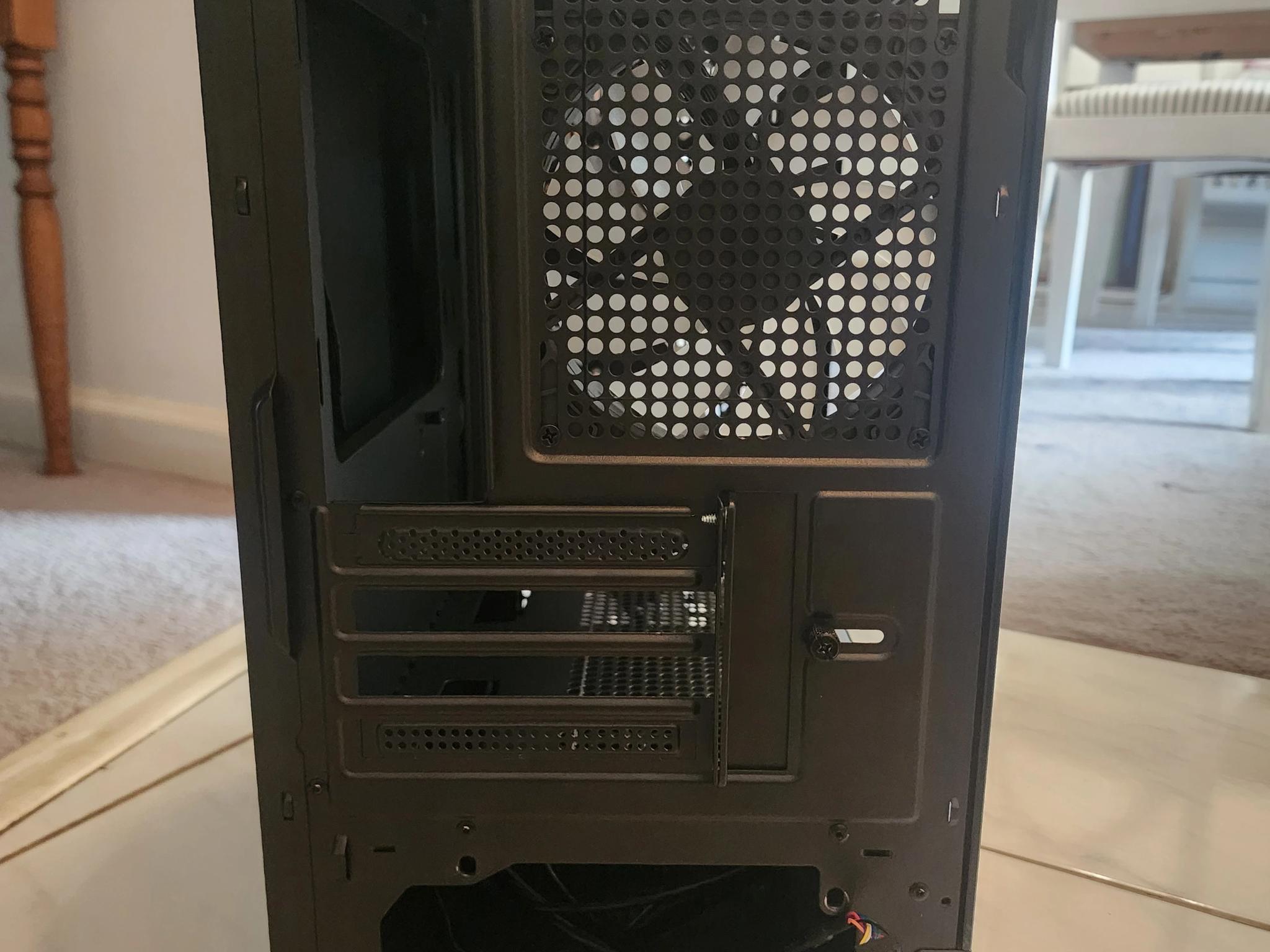 DIYPC R1-BK Micro ATX Black PC Case, 4 ARGB Fans