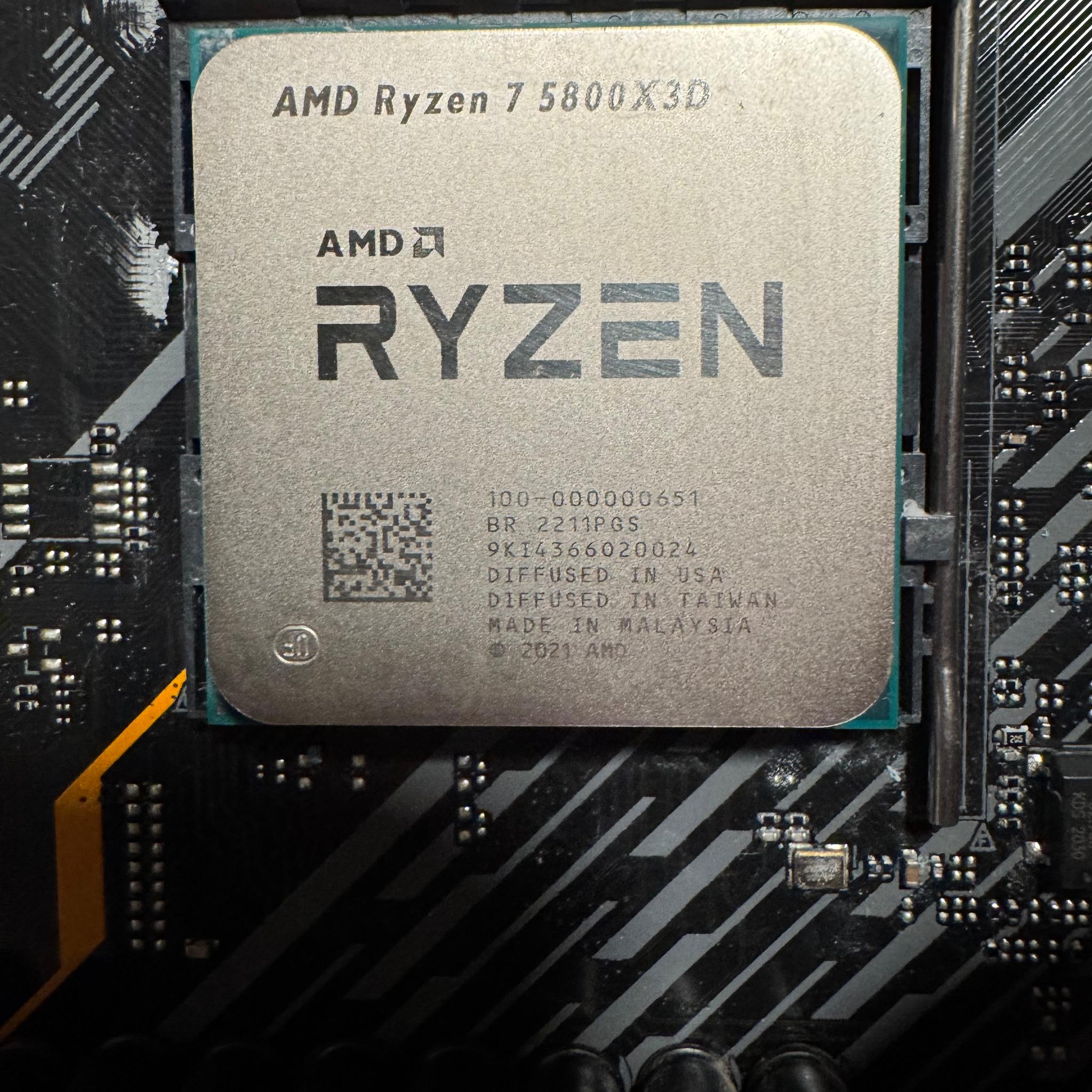 CPU/RAM/MOBO Bundle: 5800X3D 32GB DDR4-3600 X570 MB