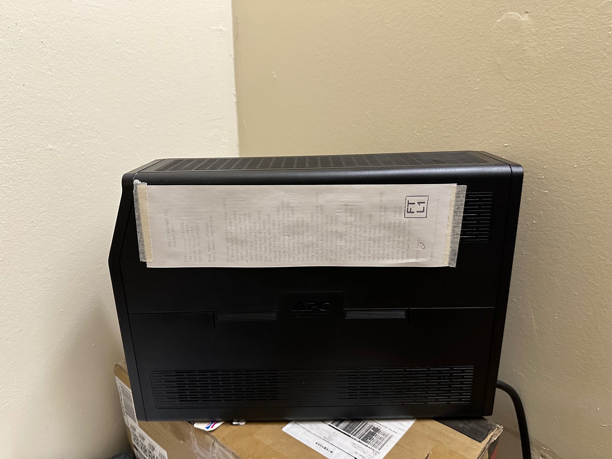APC Back-UPS  1000 S (Battery Never Used)