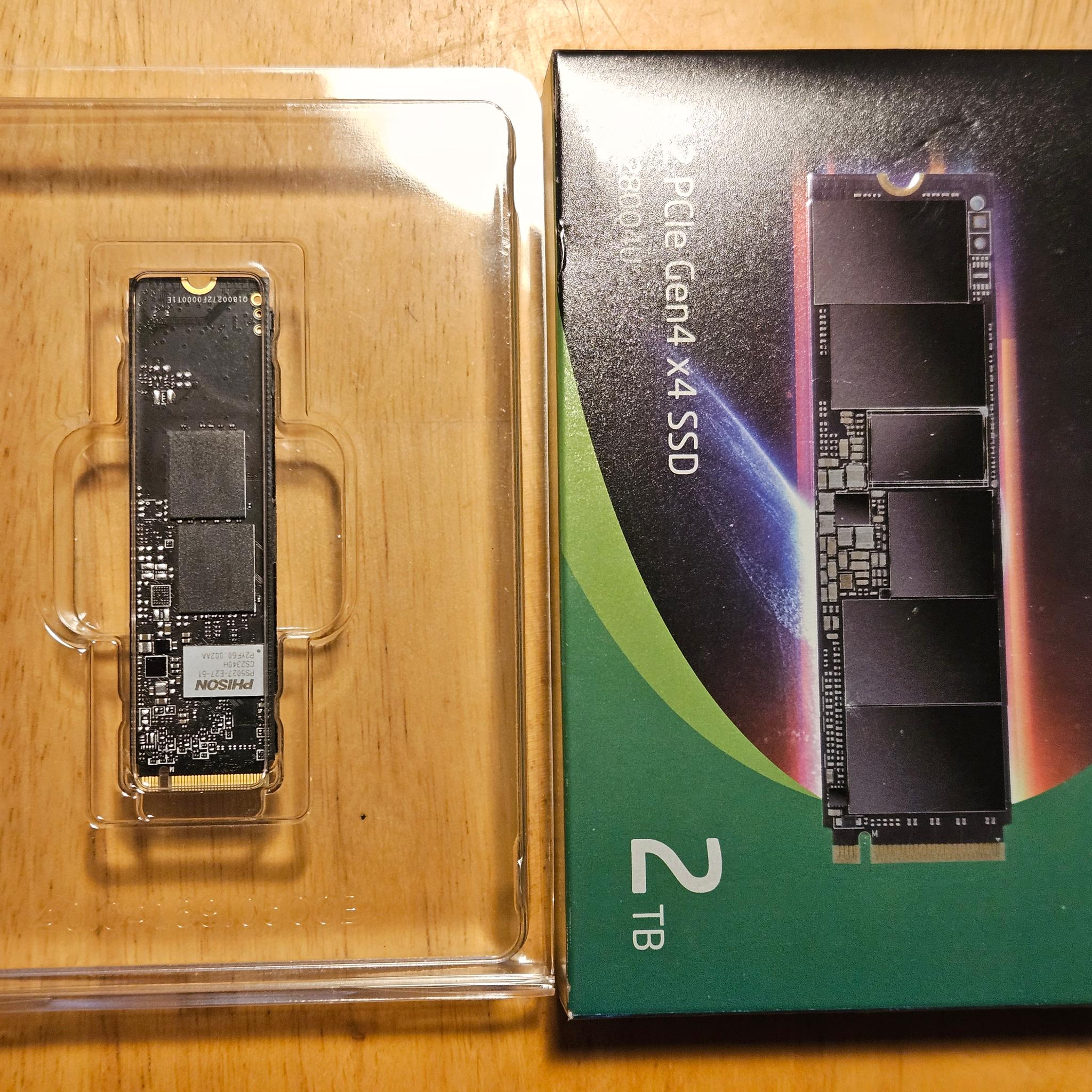 Apacer AS2280Q4U 2 TB SSD with Heatsink