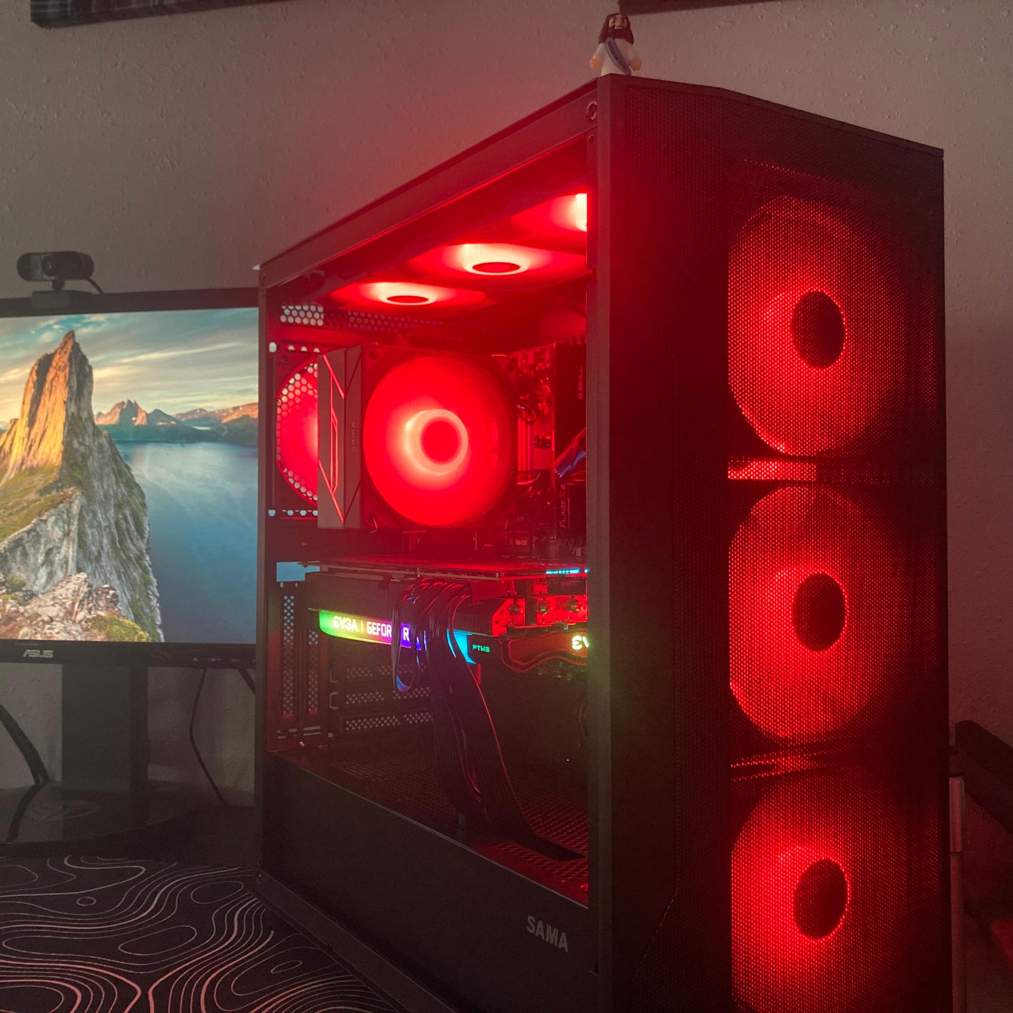 Gaming PC – RTX 3080 | Ryzen 7500x3d | +Keyboard & Mouse | Ready to Play