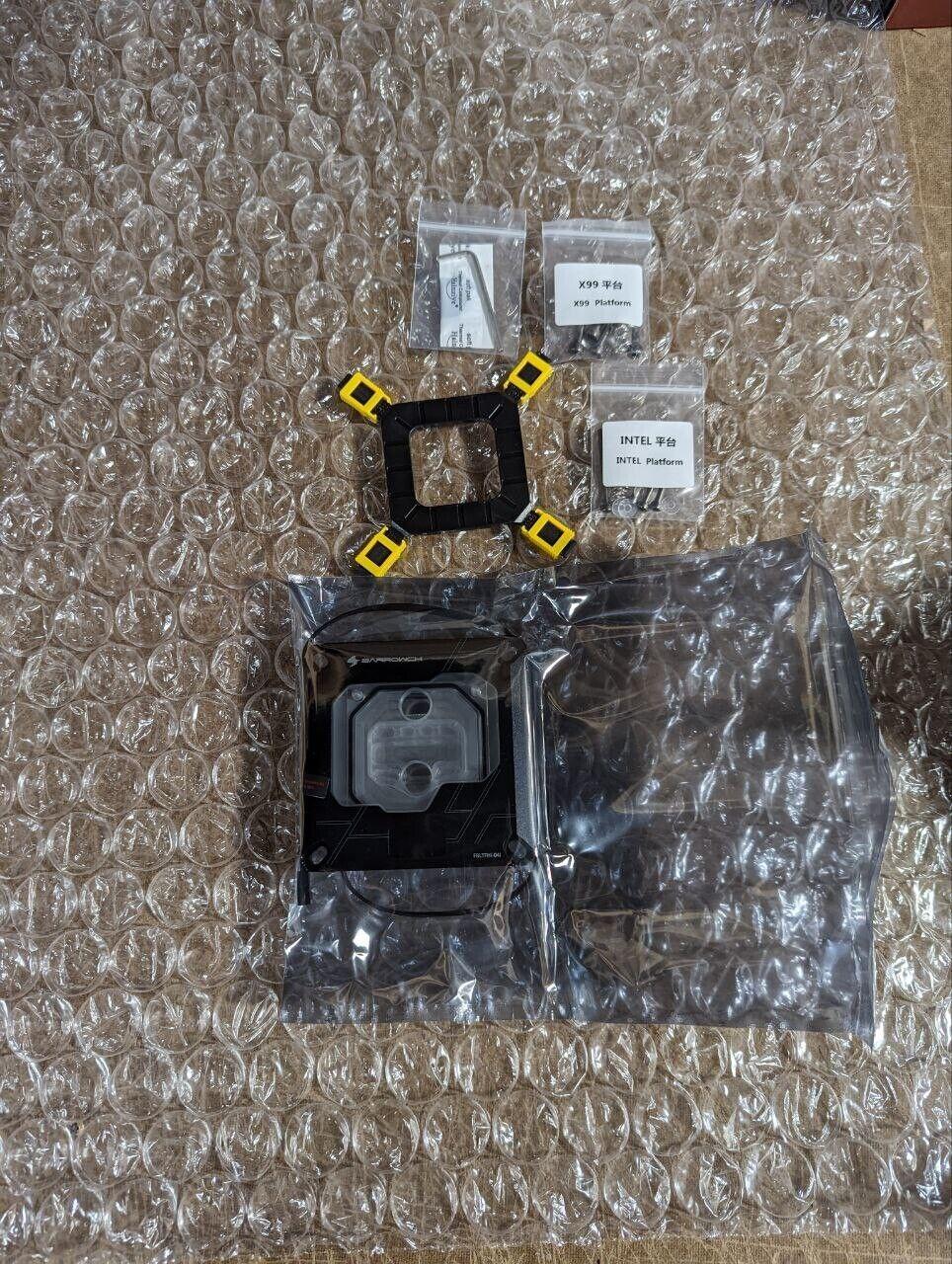 Barrowch 115x/x99/x299 platform TFT Digital display CPU Water Block FBLTFHI-04I