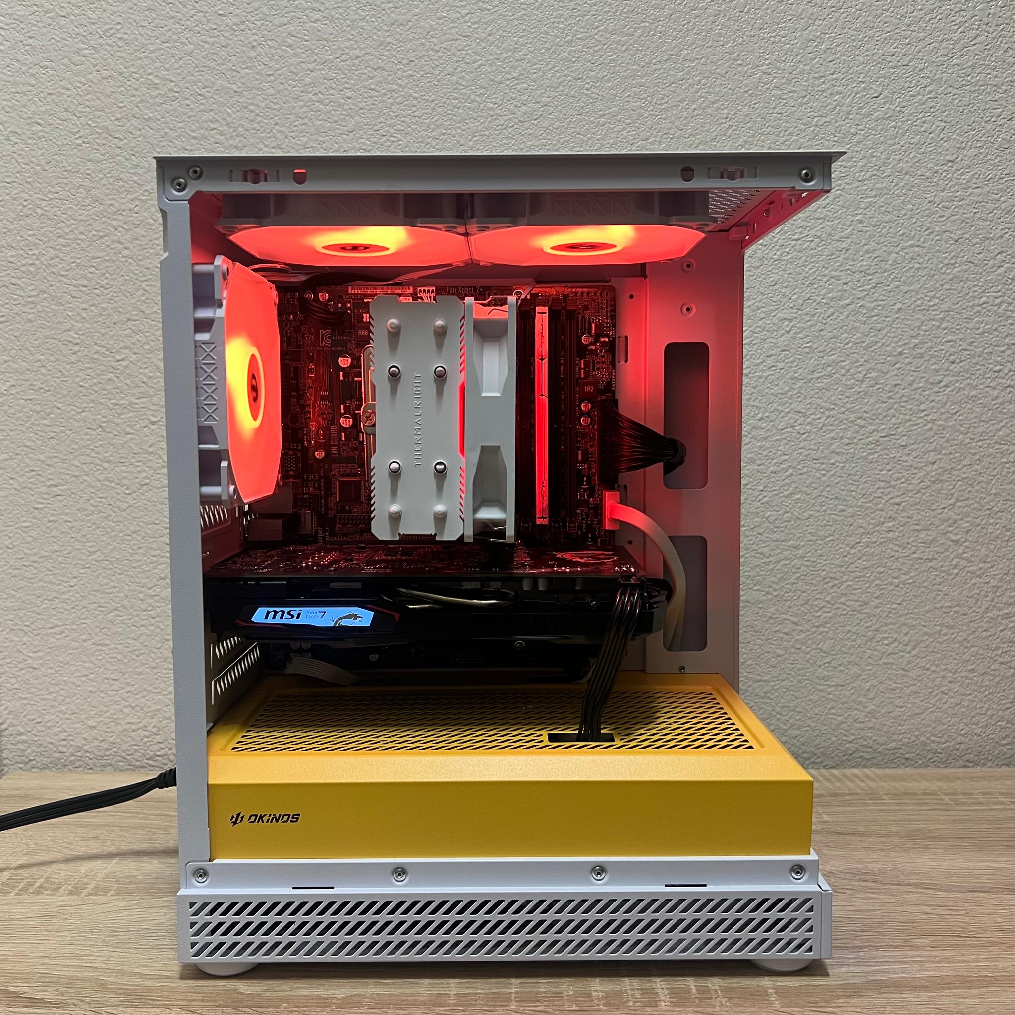 Warm White Gaming PC ~ GTX 1650 Super