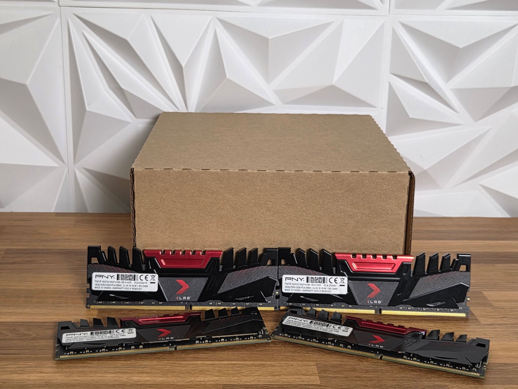 PNY XLR8 64 GB DDR4 (4x16) 3200Mhz
