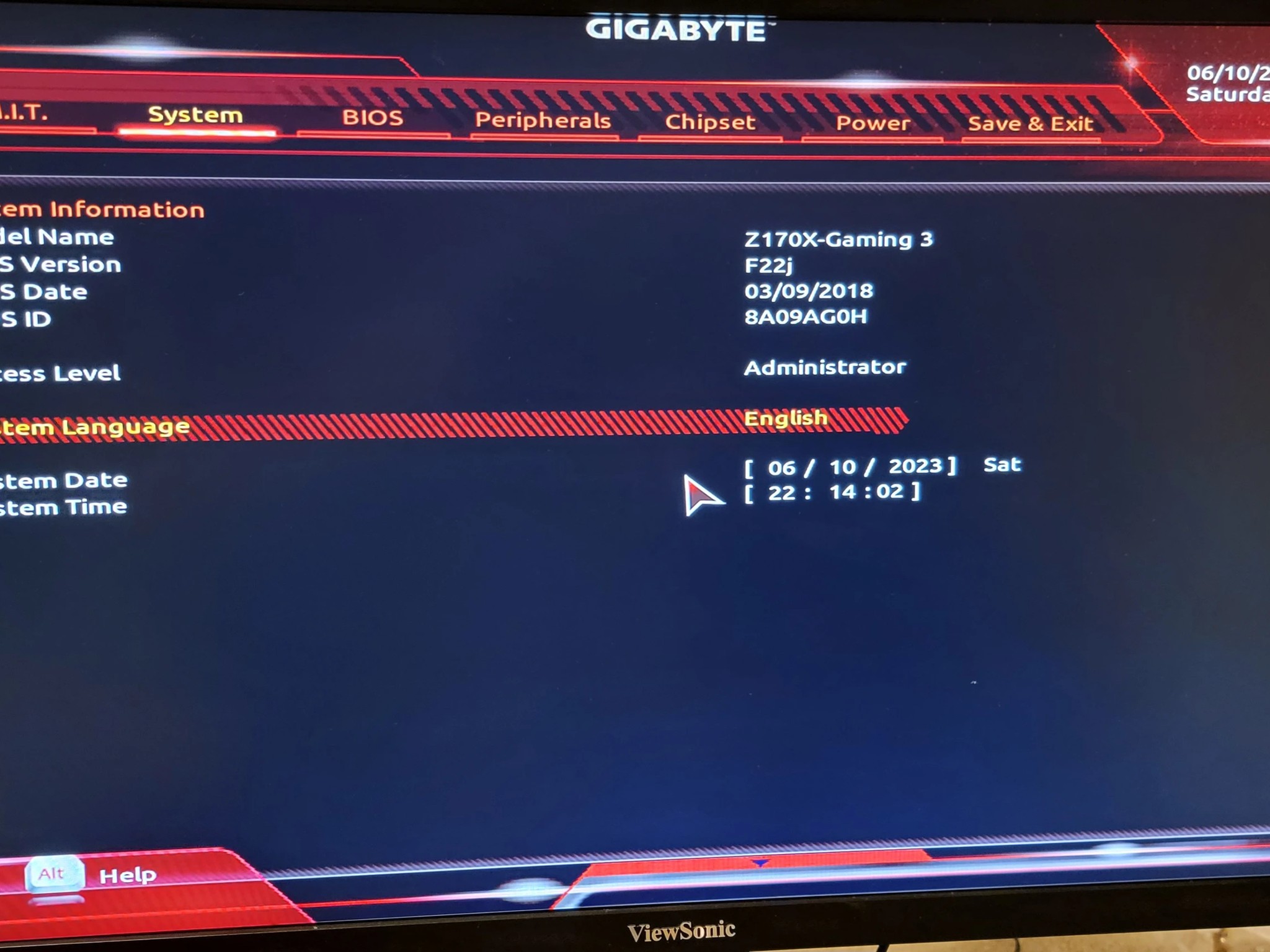 Gigabyte GA-Z170X-Gaming 3 LGA 1151 ATX Motherboard With Original Box