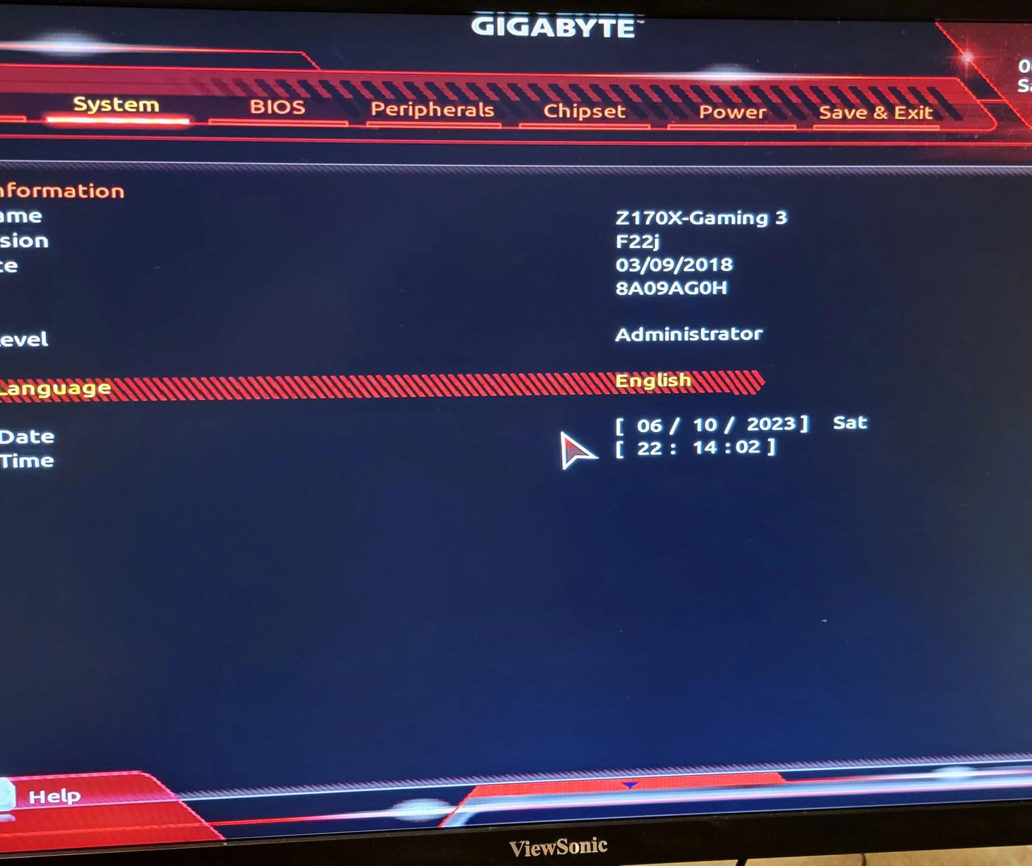 Gigabyte GA-Z170X-Gaming 3 LGA 1151 ATX Motherboard With Original Box