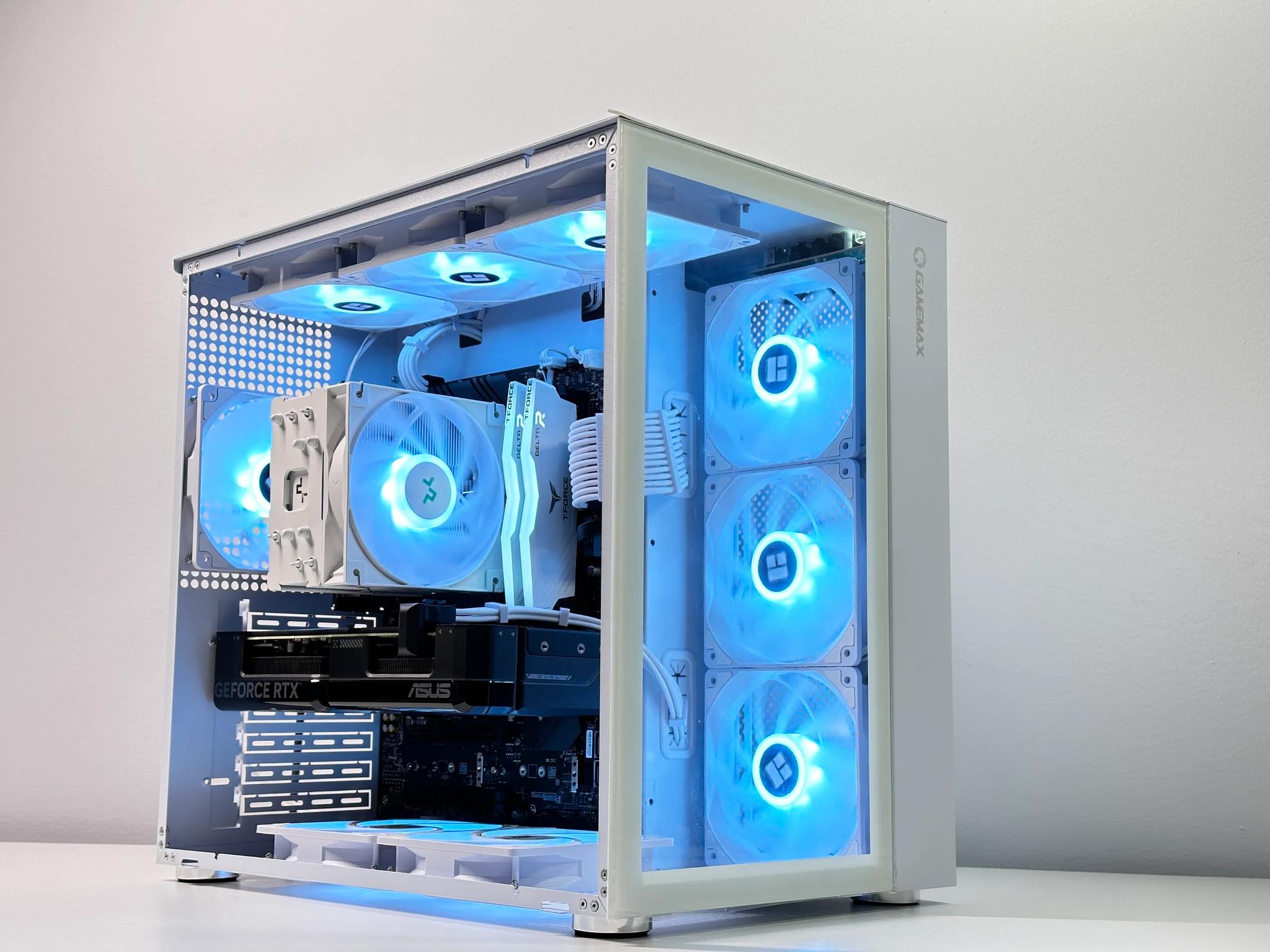 1440p-4K👑 Gaming PC🚀Nvidia RTX 4070 12GB⚡Intel 12600K 10-Core⚡32GB DDR4⚡1TB NVME