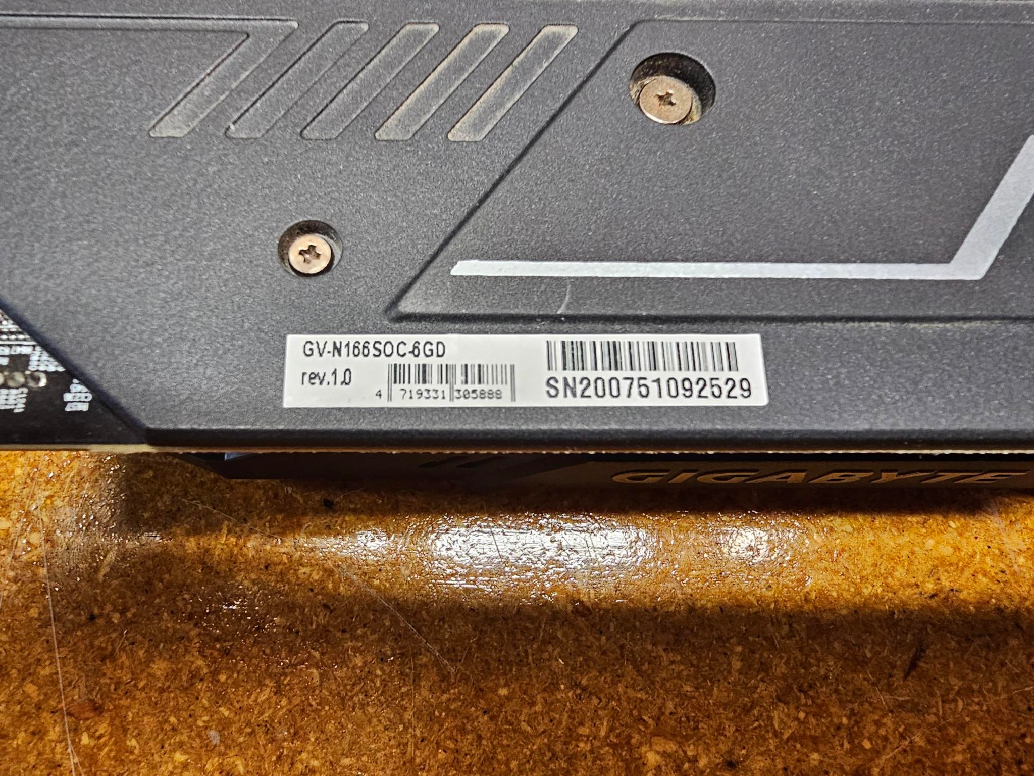 Gigabyte GeForce® GTX 1660 SUPER™ OC 6G