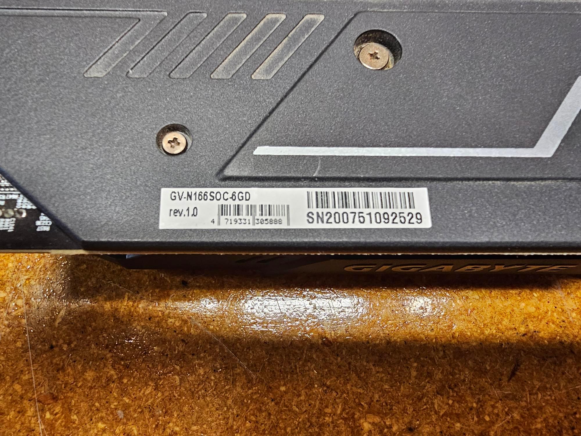 Gigabyte GeForce® GTX 1660 SUPER™ OC 6G