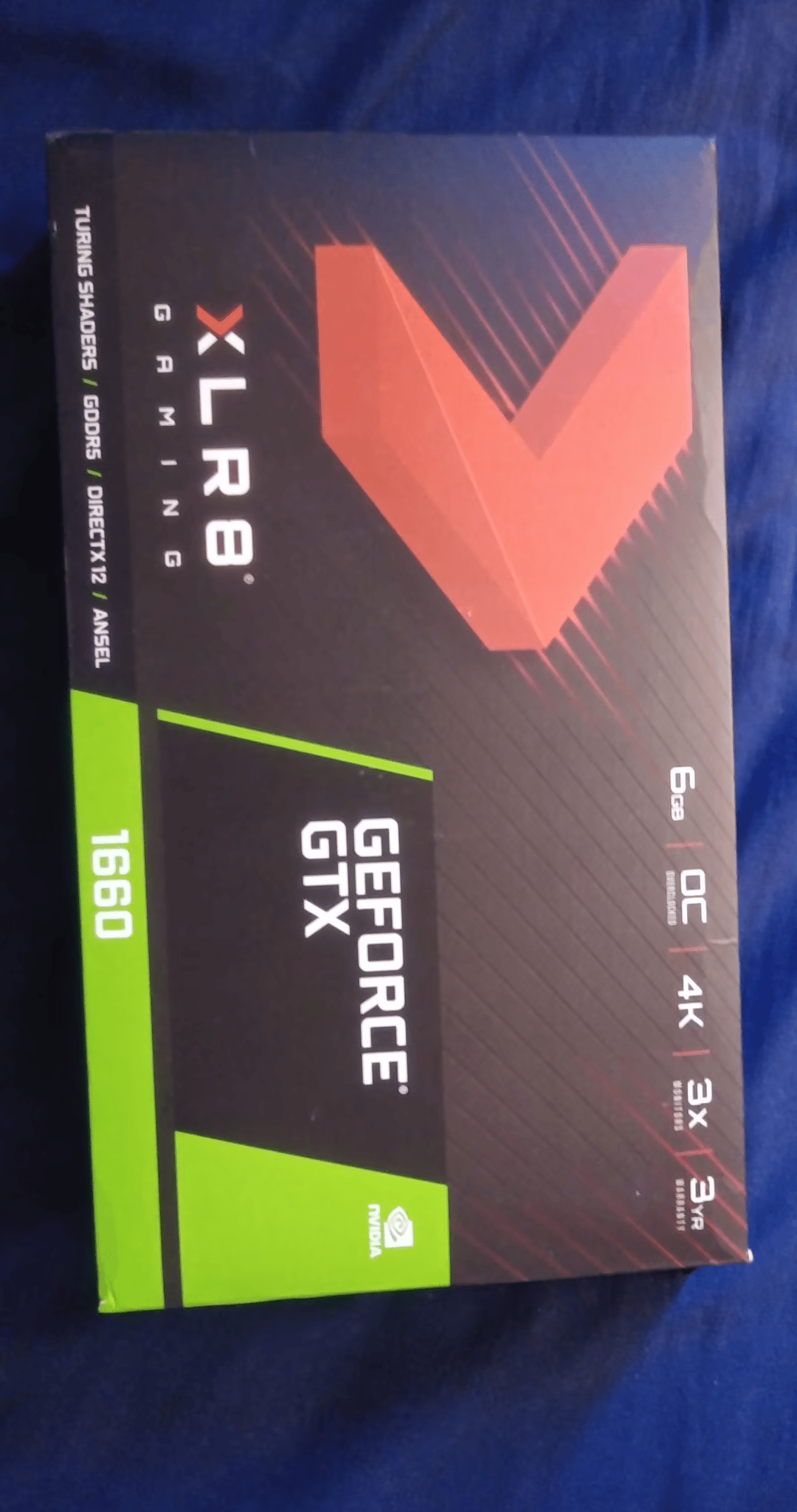 PNY GeForce GTX 1660 6GB XLR8 Factory Overclocked Graphics Card