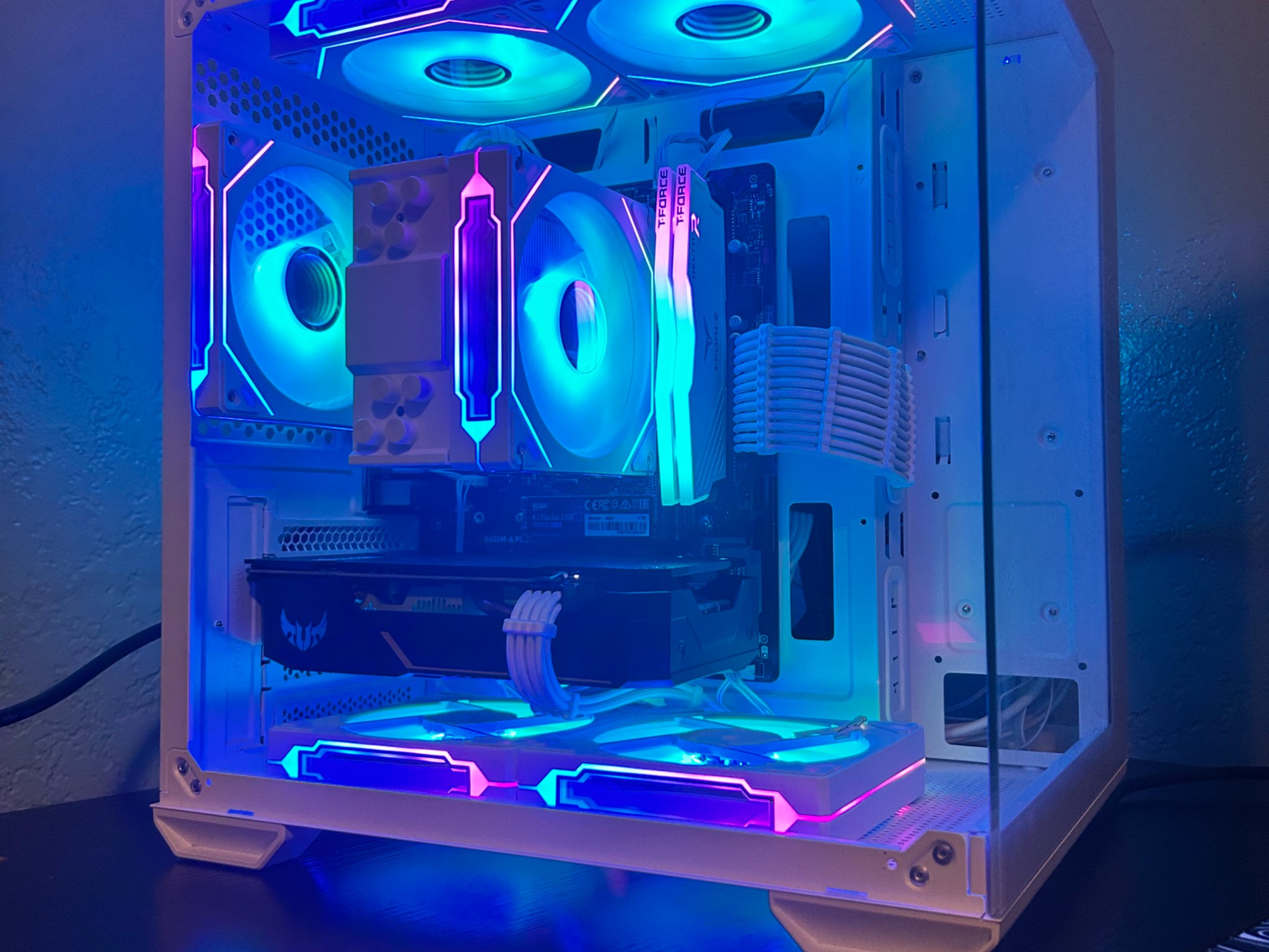 White Budget Gaming PC | RYZEN 5 3600 | 1660 SUPER | 16GB RAM | 1TB SSD | Win 11