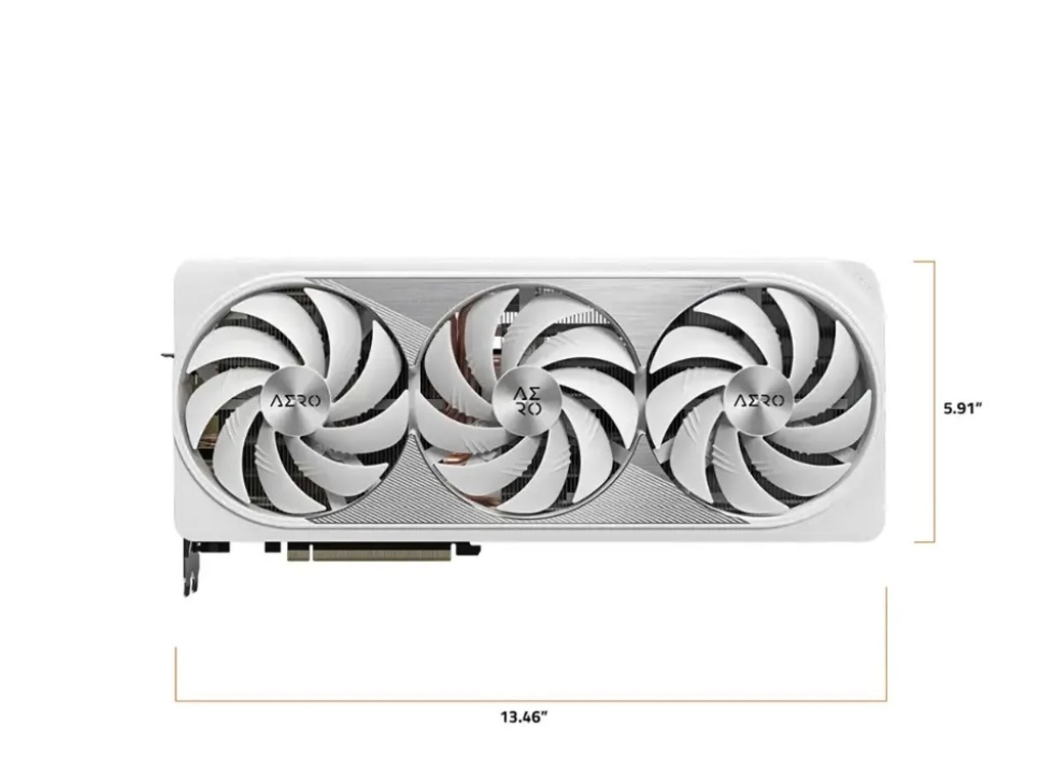 GIGABYTE - NVIDIA GeForce RTX 4080 SUPER Aero OC 16GB GDDR6X PCI Express 4.0 Graphics Card - White