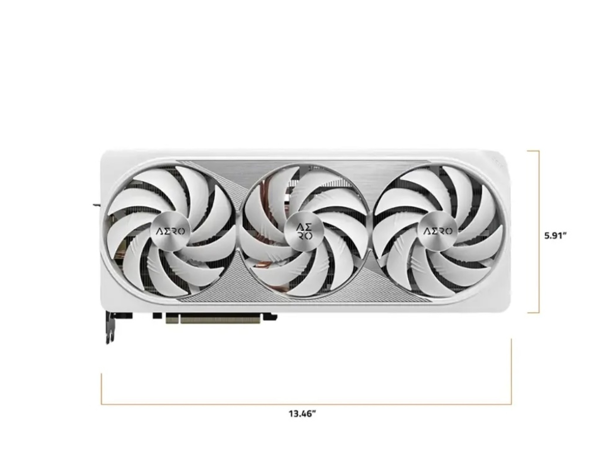 GIGABYTE - NVIDIA GeForce RTX 4080 SUPER Aero OC 16GB GDDR6X PCI Express 4.0 Graphics Card - White