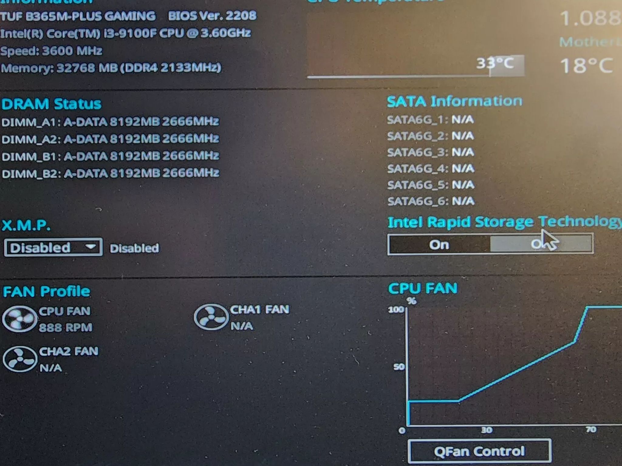 UPDATED BIOS ASUS TUF B365M-PLUS GAMING LGA1151 DDR4 MOTHERBOARD