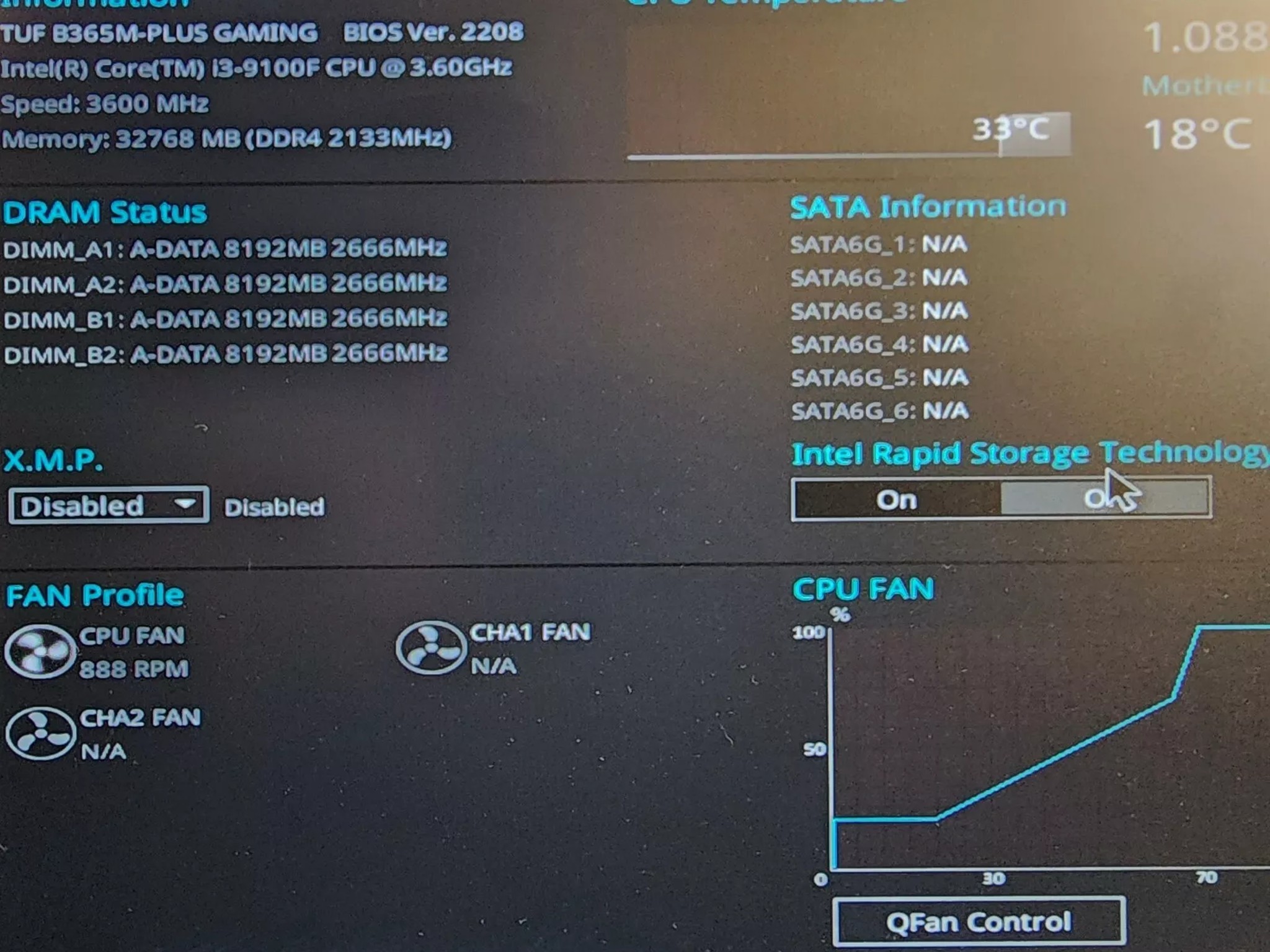 UPDATED BIOS ASUS TUF B365M-PLUS GAMING LGA1151 DDR4 MOTHERBOARD