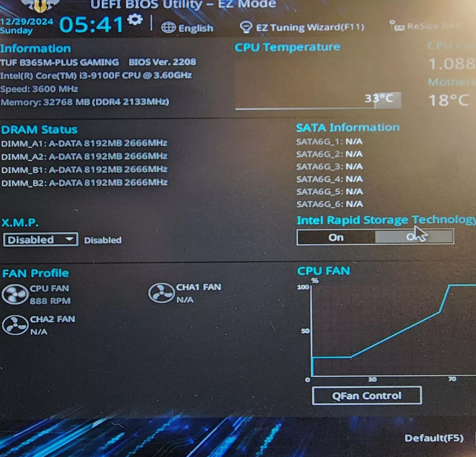 UPDATED BIOS ASUS TUF B365M-PLUS GAMING LGA1151 DDR4 MOTHERBOARD