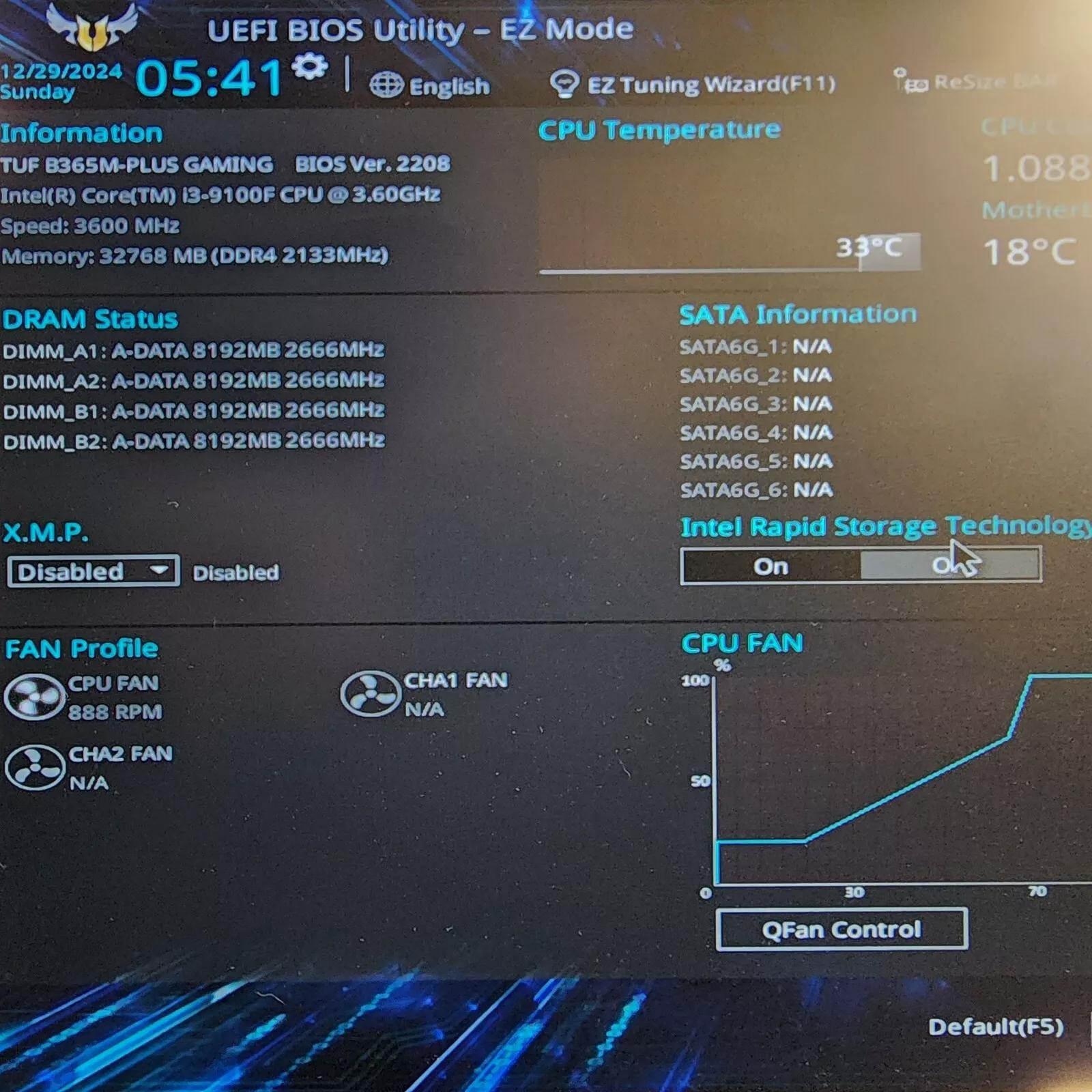 UPDATED BIOS ASUS TUF B365M-PLUS GAMING LGA1151 DDR4 MOTHERBOARD