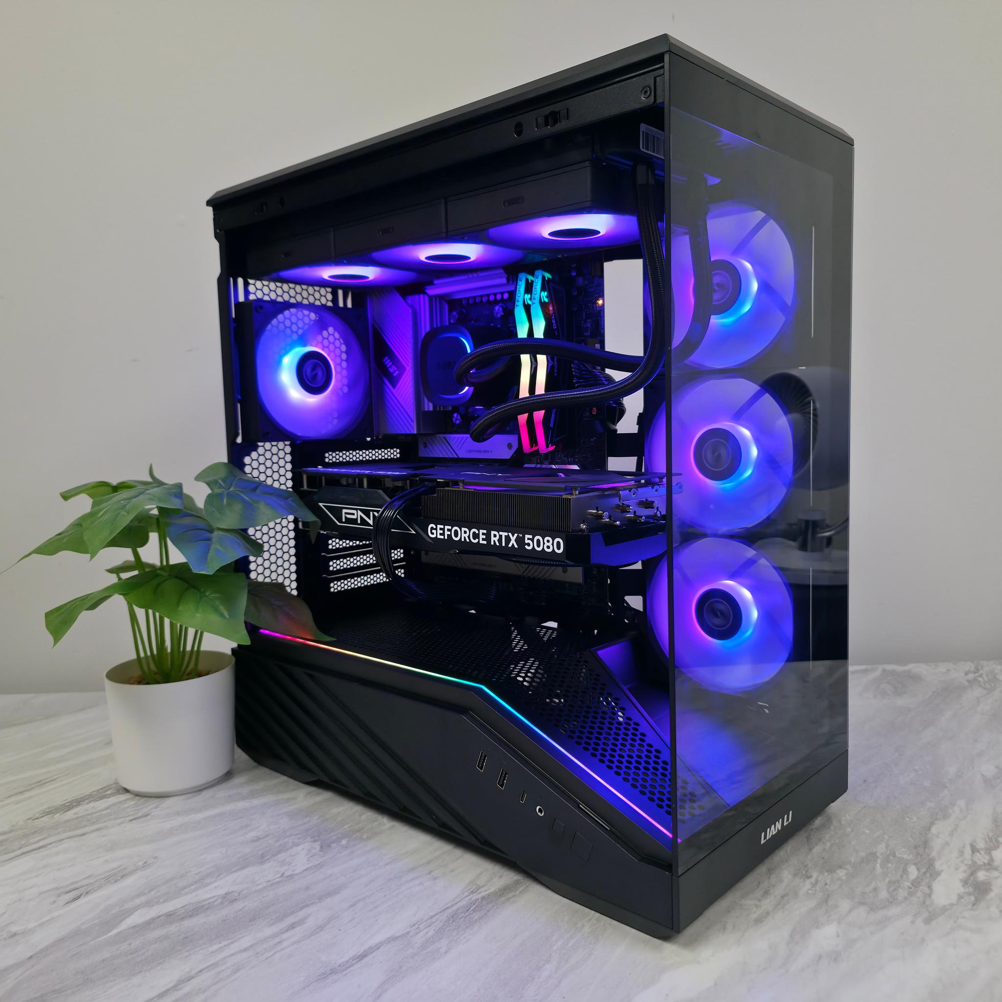 4K / 1440p Gaming Streaming PC Computer ( RTX 5080 , Ryzen 7800X3D, 32gb DDR5)