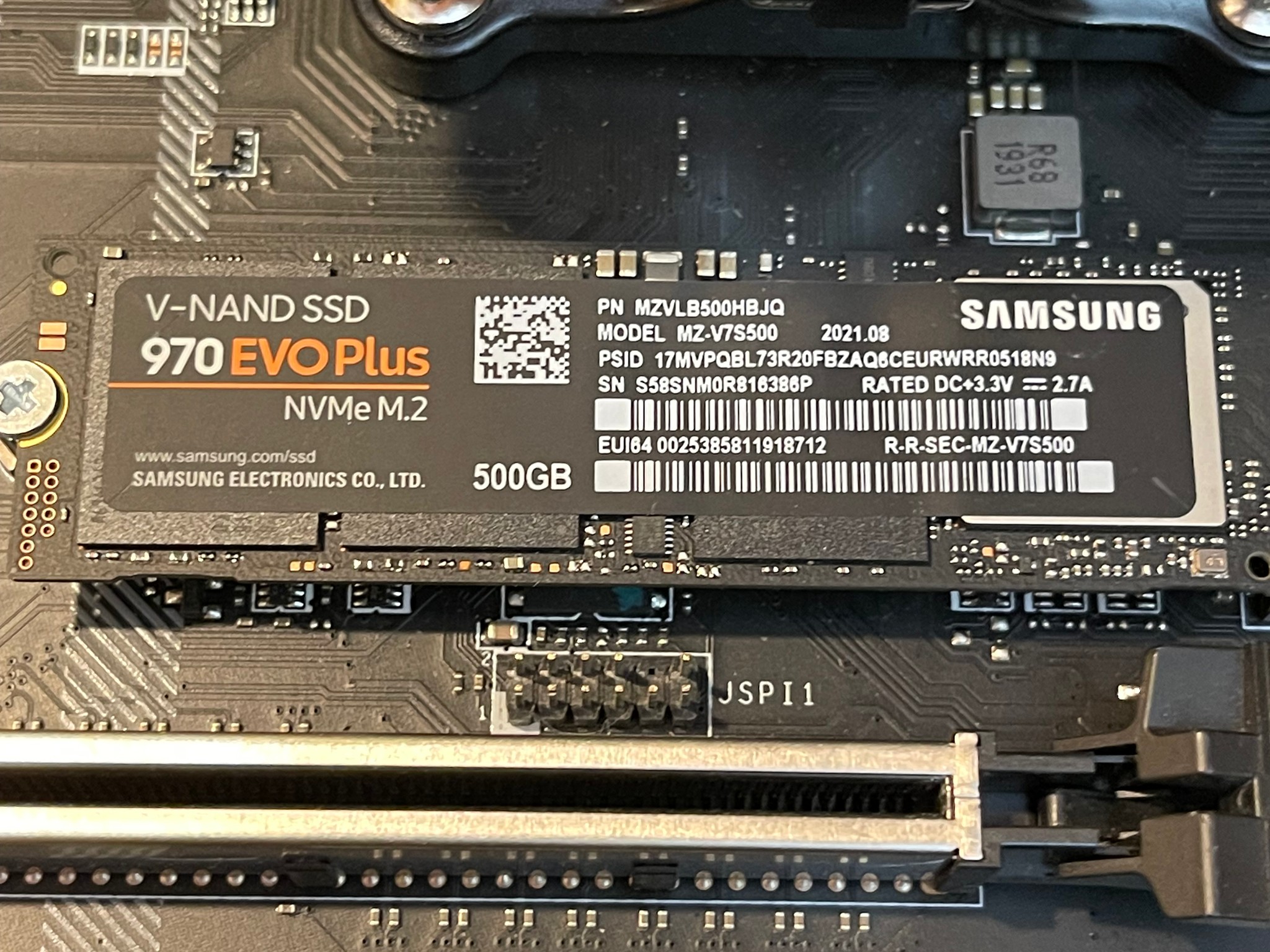 MSI B450 3700x 16GB Ram 500GB NVMe Windows 10