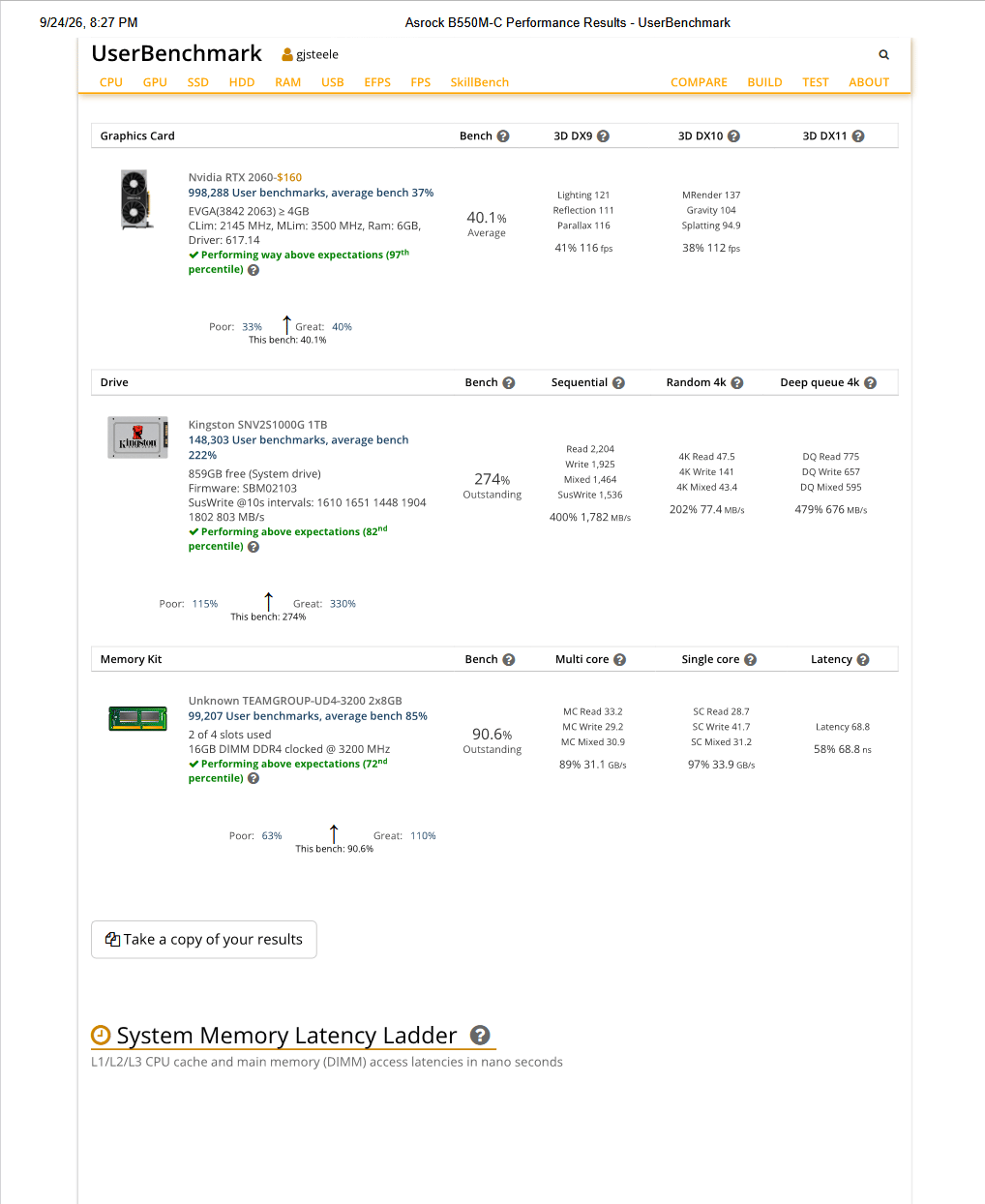 Ryzen 5 5500 Custom Gaming PC - GeForce RTX 2060, 16GB RAM, 1TB NVMe