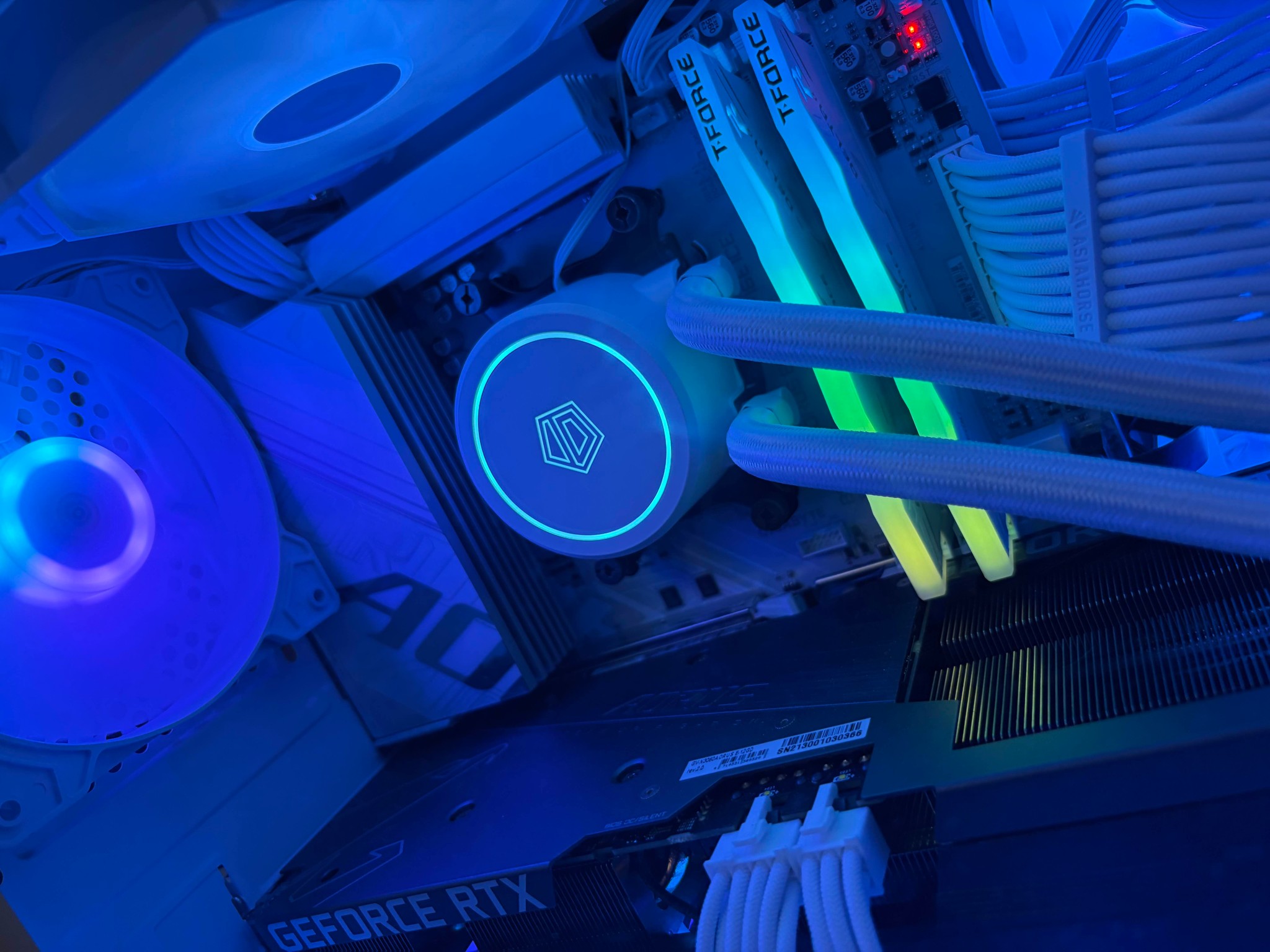 🧊Ice dragon Gaming PC Build Ryzen 5 7600X, Aorus 3060 12gb Elite, and 32GB DDR5 Ram🐲
