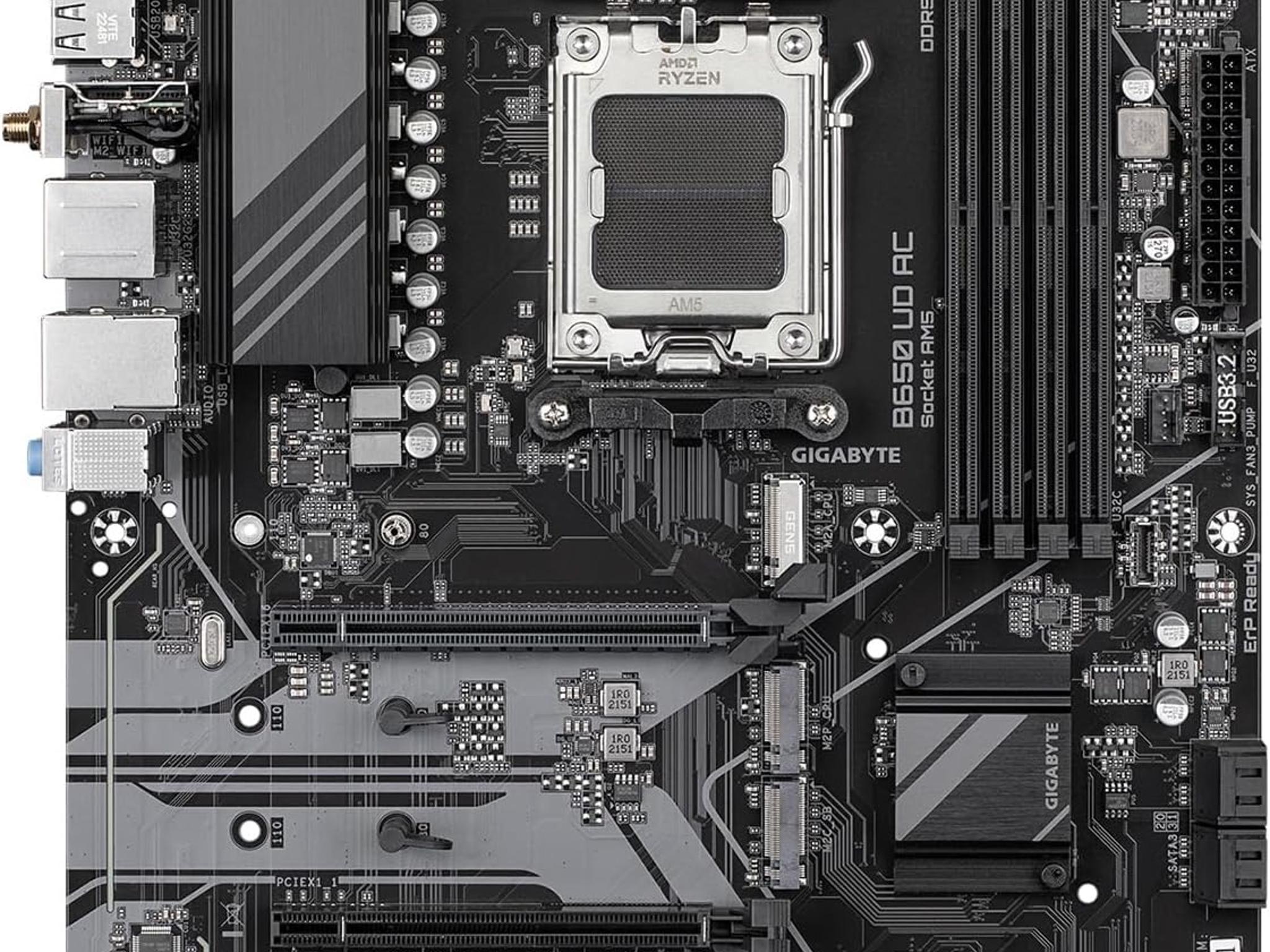 GIGABYTE B650 UD AC AMD AM5 B650 ATX M.2 Desktop Motherboard A