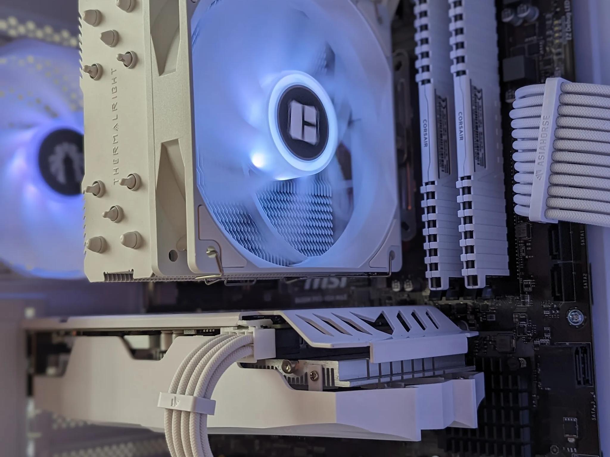 Ryzen 5 2600, RX 5500XT White Gaming/Streaming PC