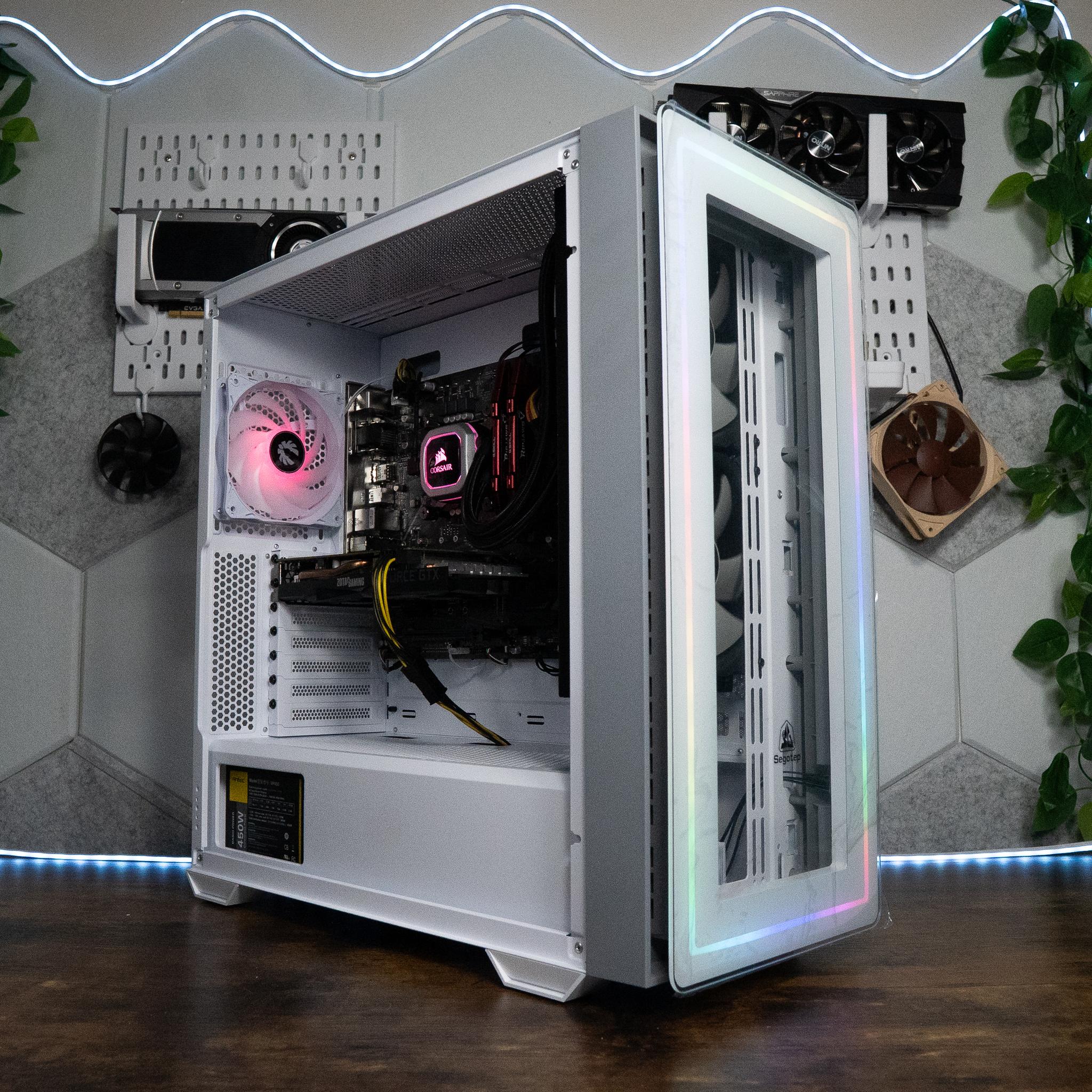 🌨🍬 | ZOTAC GTX 1660 6GB OC | INTEL i5 10400 | 32GB DDR4 RAM | 1.25TB | Arctic Candy