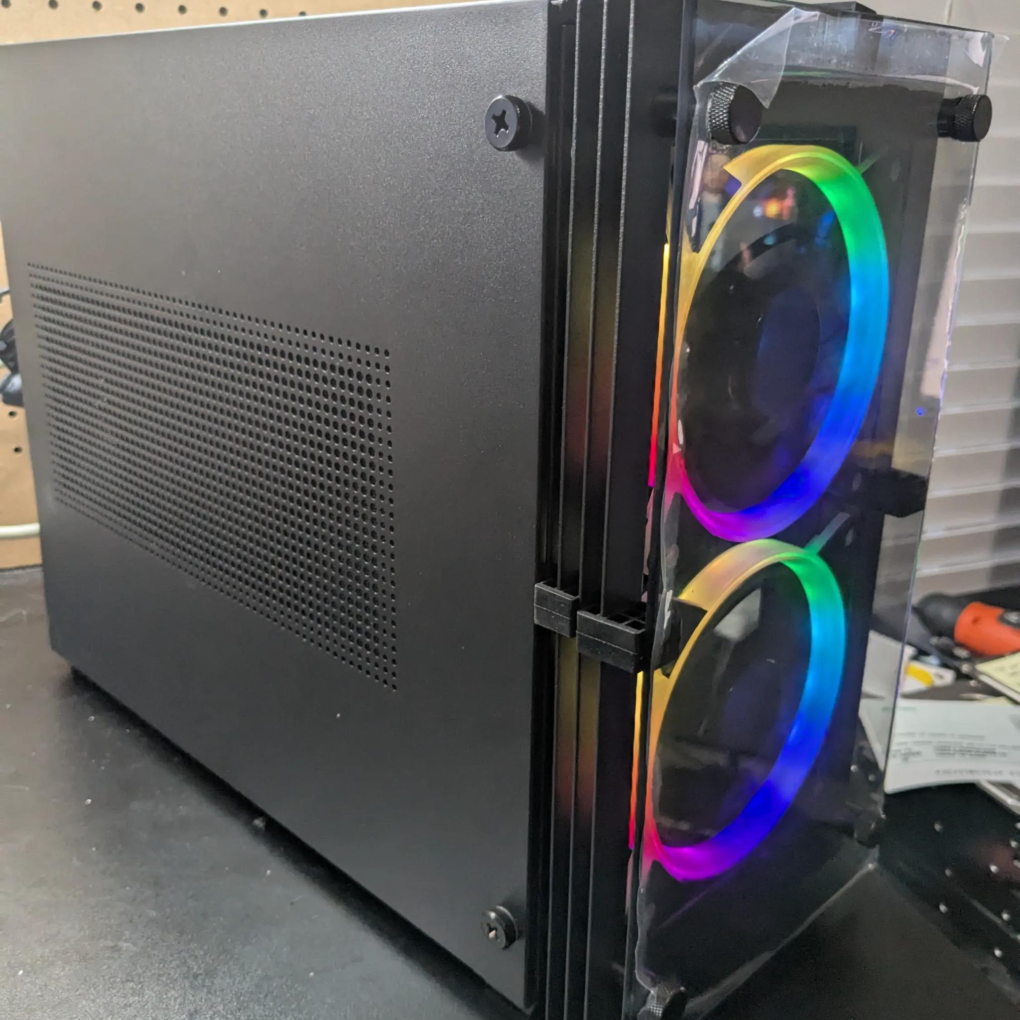 80 FPS Fortnite | 180 Day Warranty | "Honey I shrunk the Gaming PC" | Xeon, RX 460, 16GB RAM, SSD