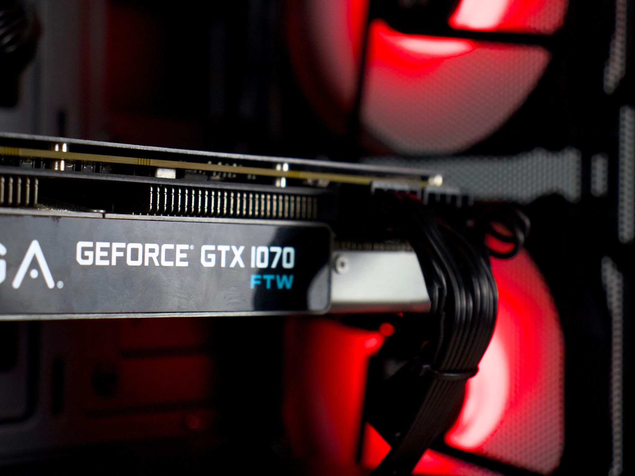 🟥⬛Black Gaming PC – GTX 1070 8G, Ryzen 5 2600, 16GB RAM, 500GB SSD - WiFi ⬛🟥
