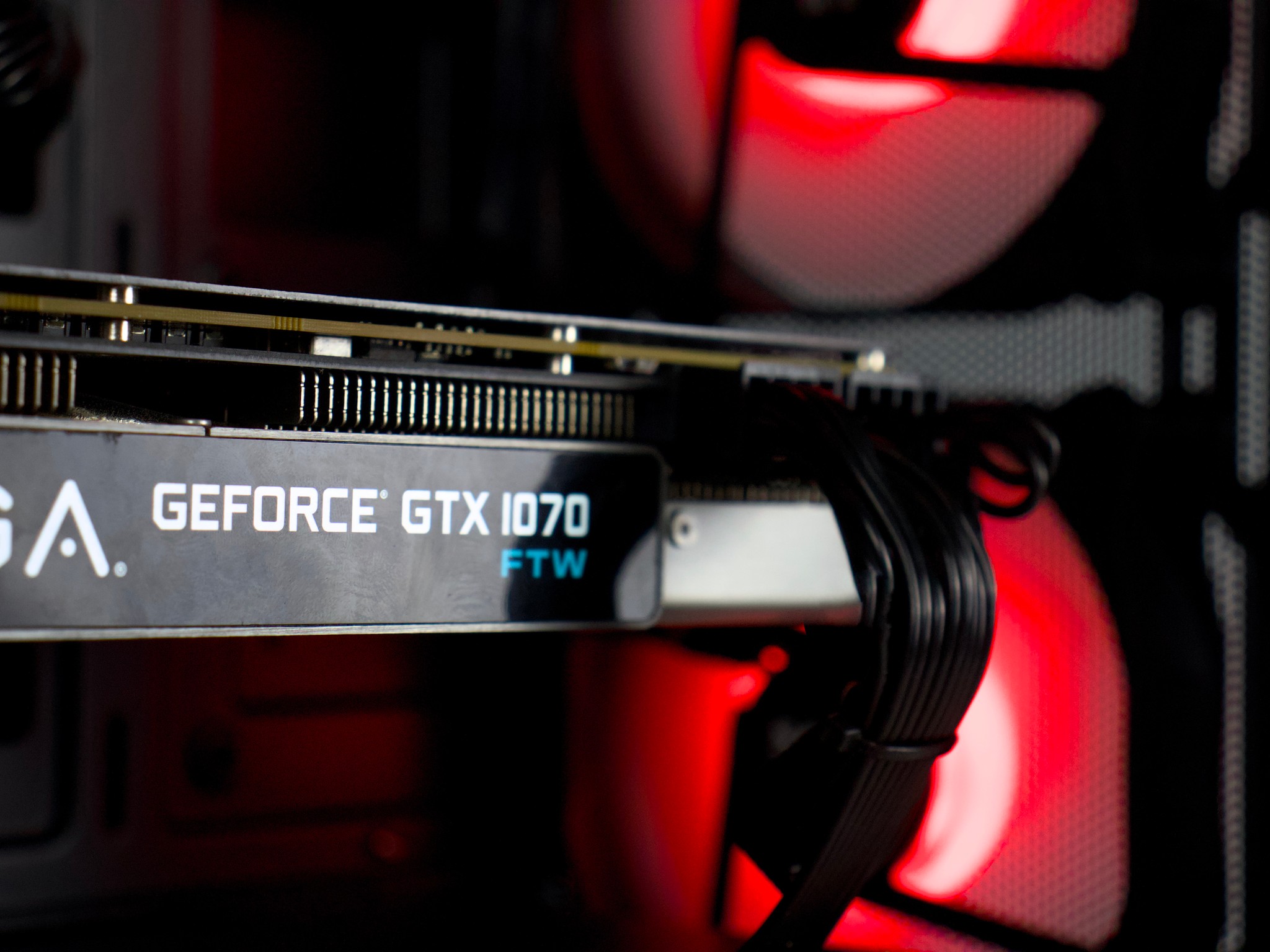 🟥⬛Black Gaming PC – GTX 1070 8G, Ryzen 5 2600, 16GB RAM, 500GB SSD - WiFi ⬛🟥