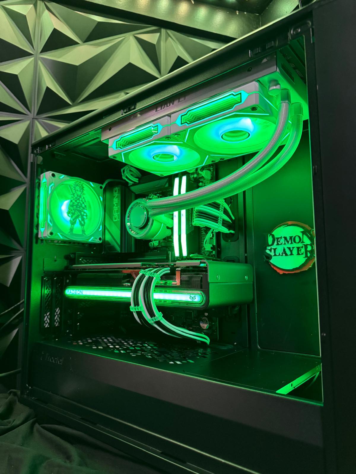 🔥 THE DEMON PLAYER 🔥Ryzen 7 7700X| RX 7800XT| 32 GB DDR5| 4.75 TB NVMe|850W PSU