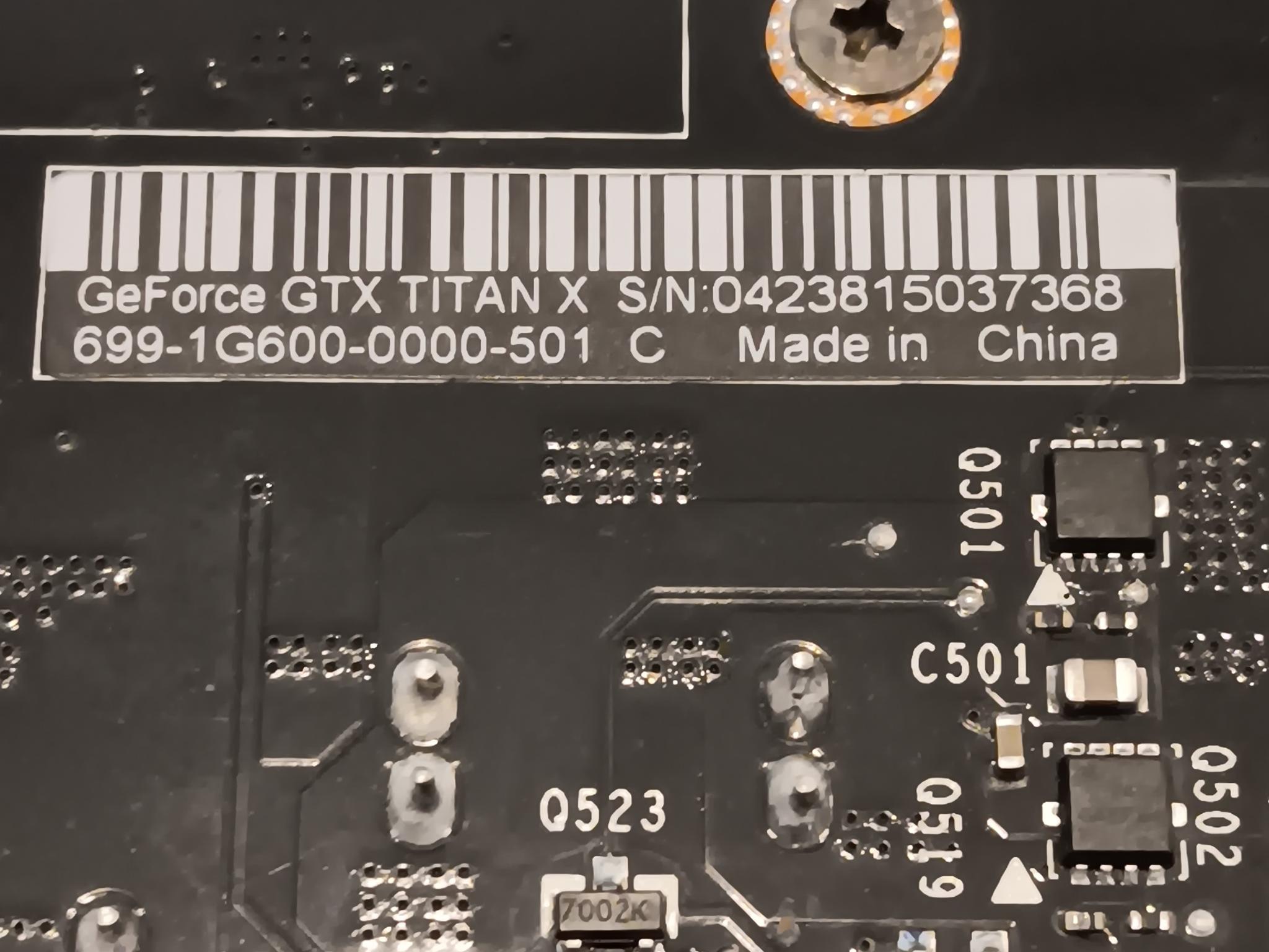 NVIDIA GeForce GTX Titan X