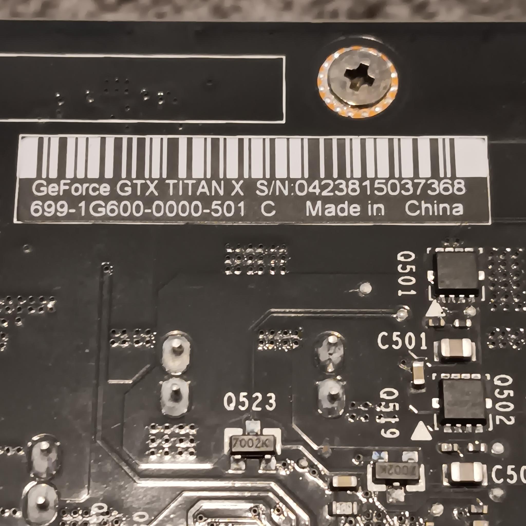 NVIDIA GeForce GTX Titan X