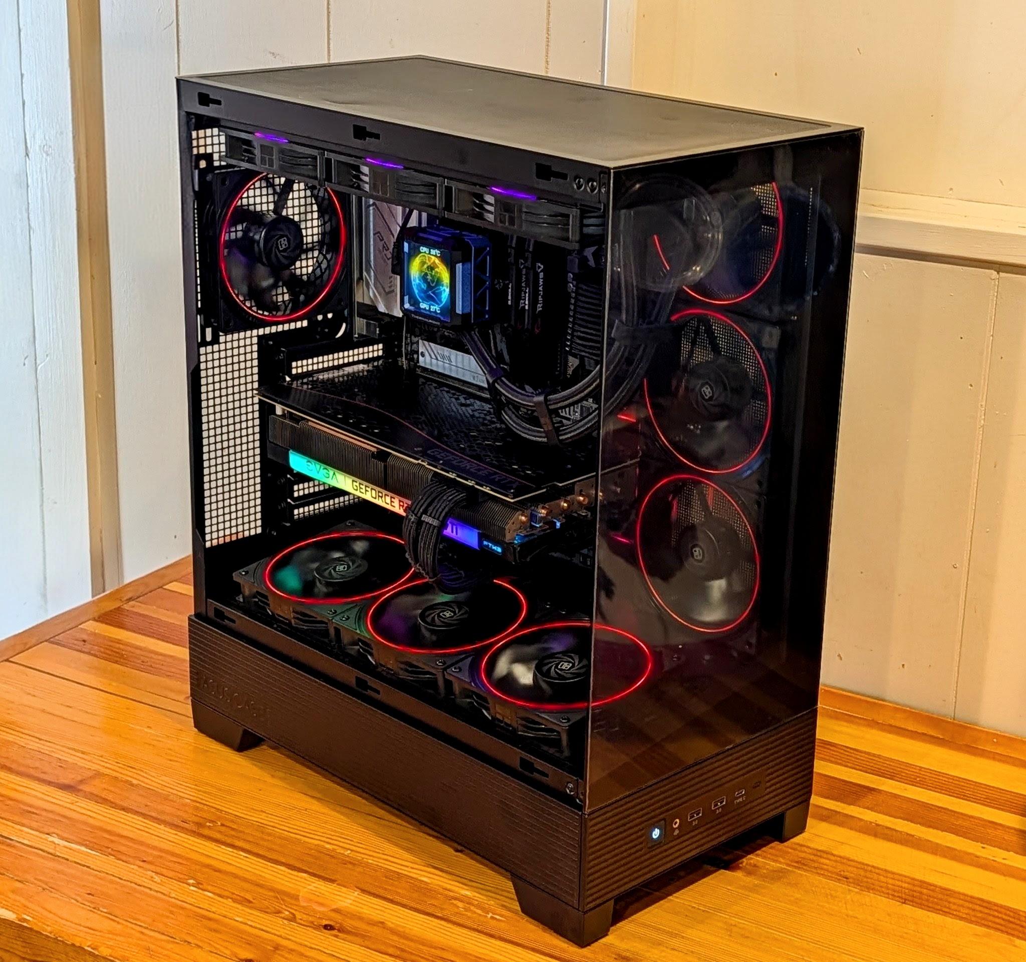 ⚡Intel Core i7-11700K + RTX 3070 Ti FTW3 Ultra | 1440p Gaming PC | Ring RGB + LCD Cooler⚡