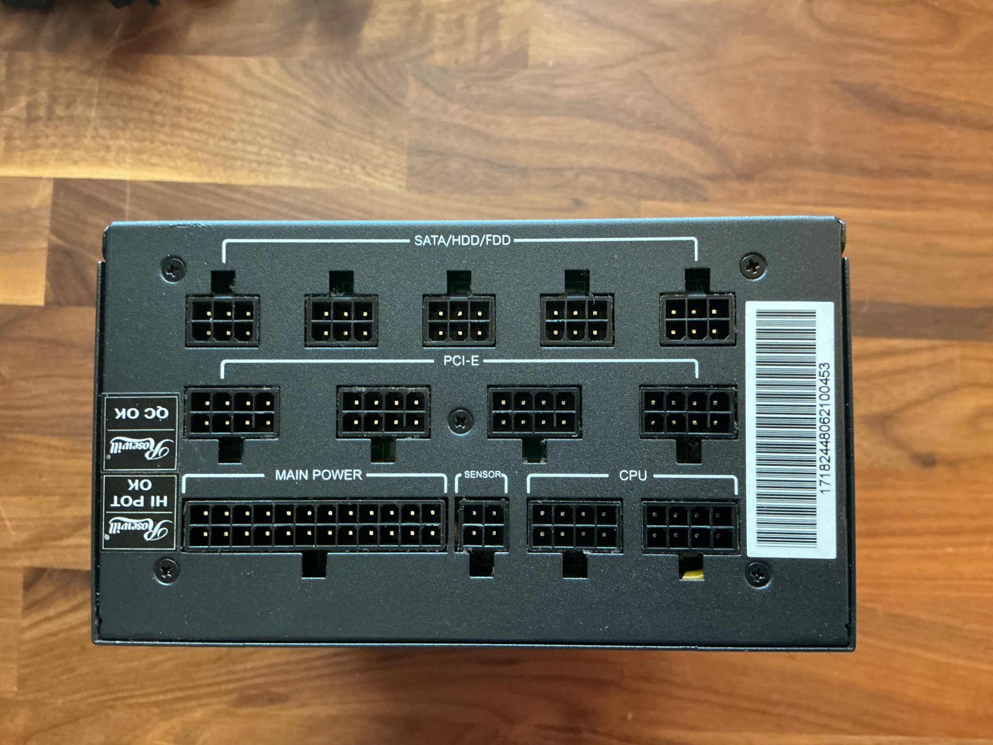 Rosewill PMG 1200 fully modular power supply