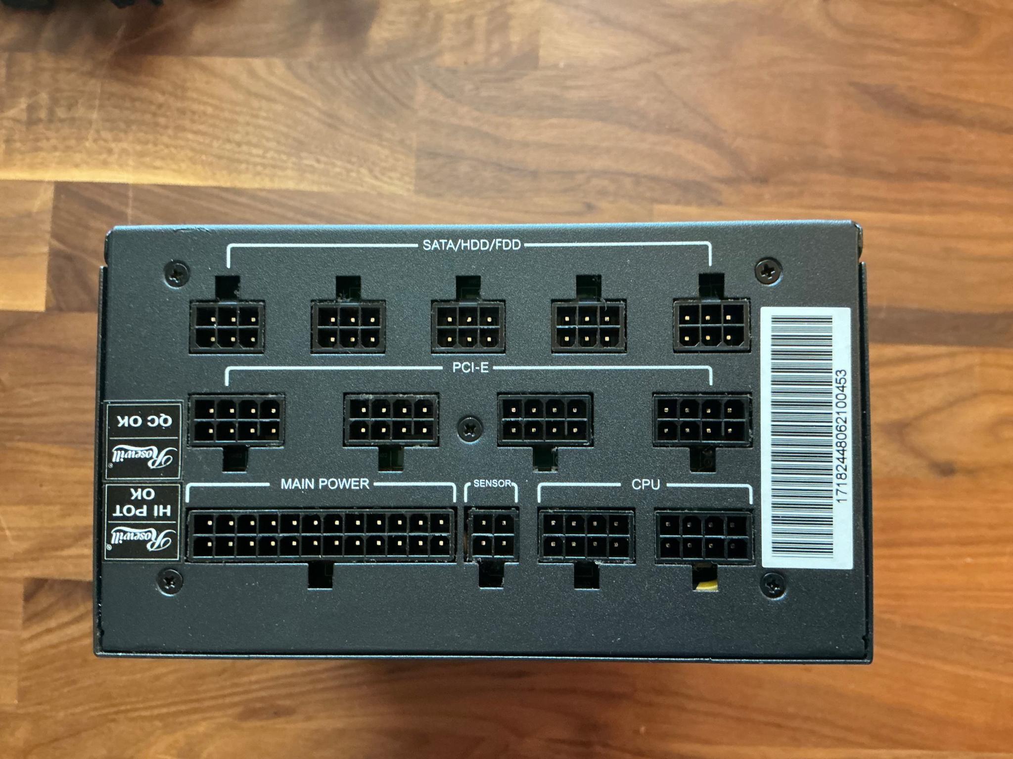 Rosewill PMG 1200 fully modular power supply