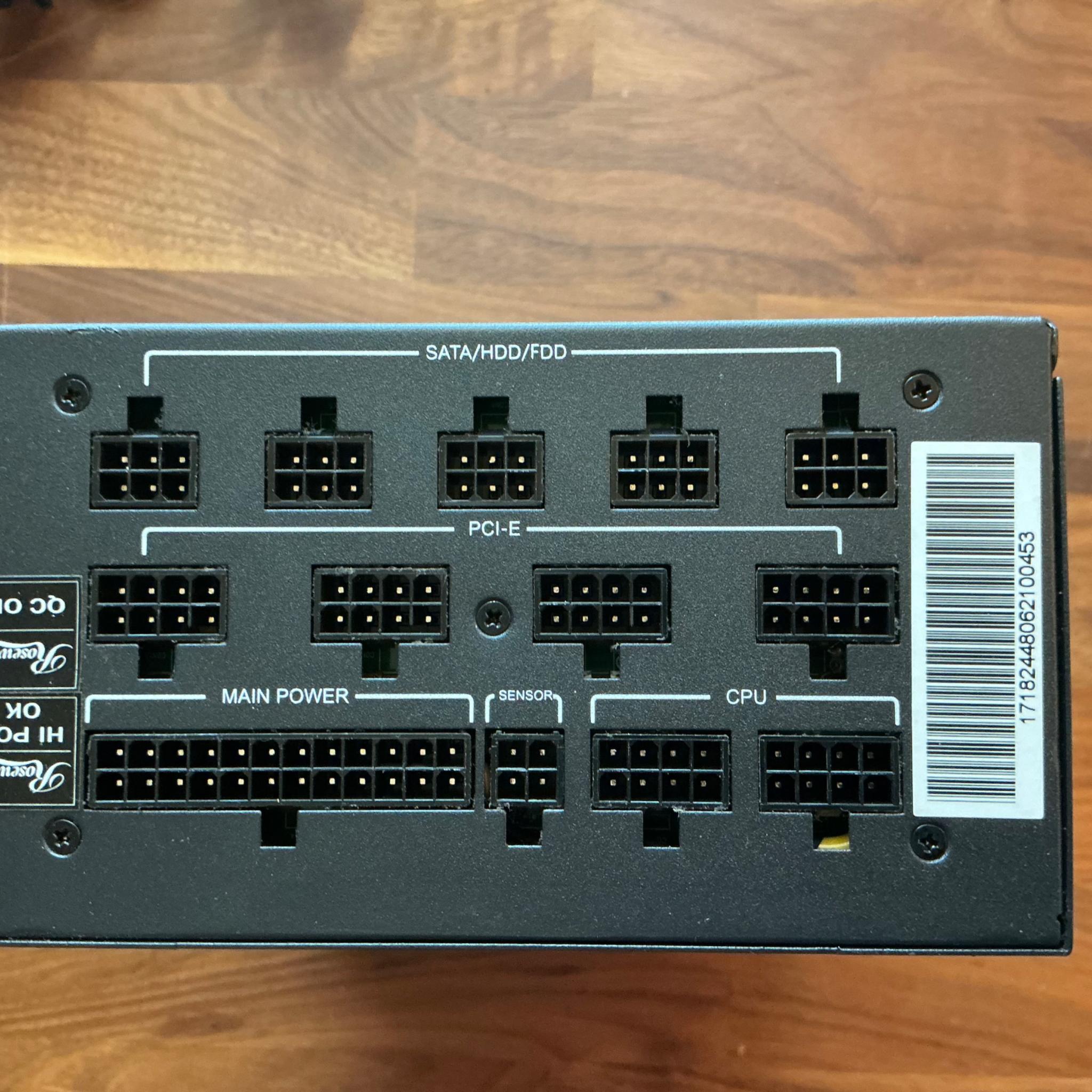 Rosewill PMG 1200 fully modular power supply