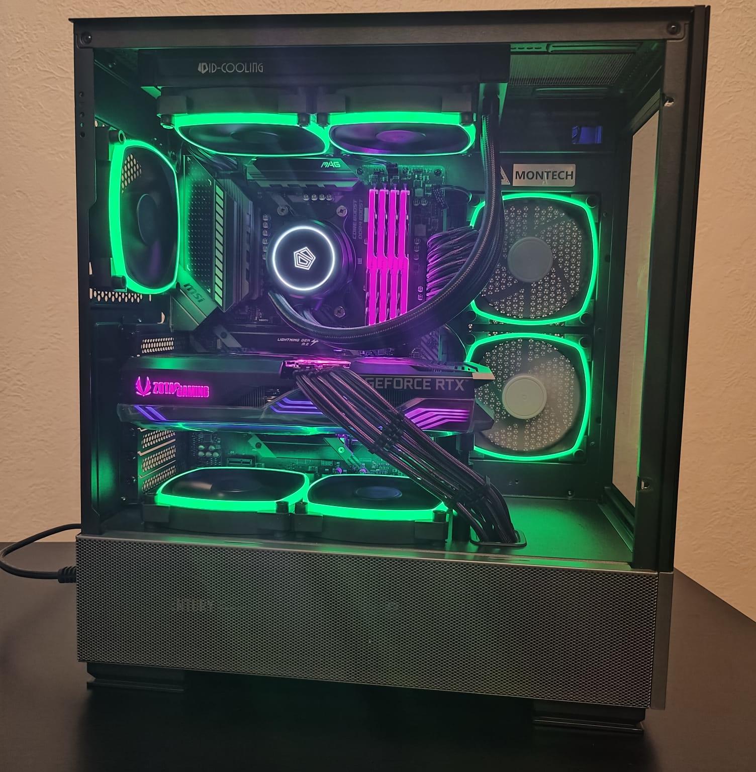 AMD Ryzen 7 5700x (8 Core/ 16 Threads), Zotac Nvidia rtx 3070 amp holo
