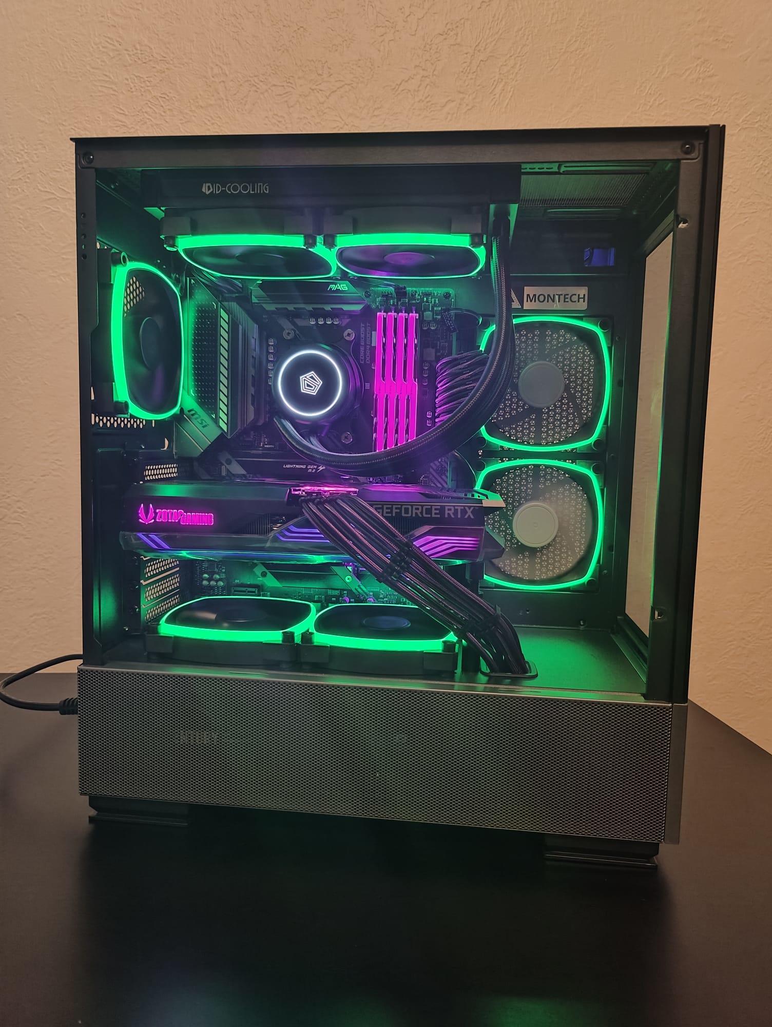 AMD Ryzen 7 5700x (8 Core/ 16 Threads), Zotac Nvidia rtx 3070 amp holo