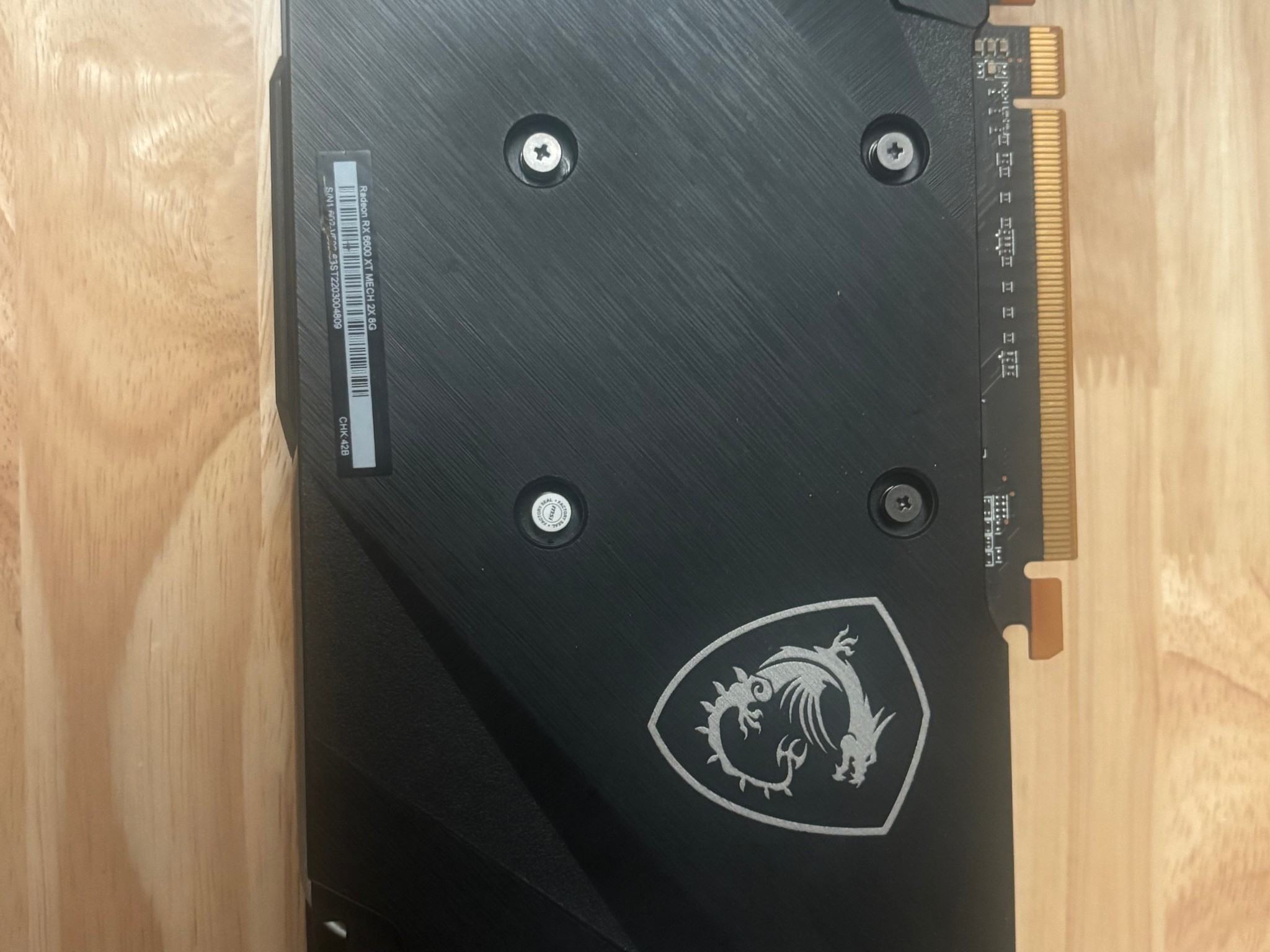 MSI RX 6600 XT MECH 2X 8G OC